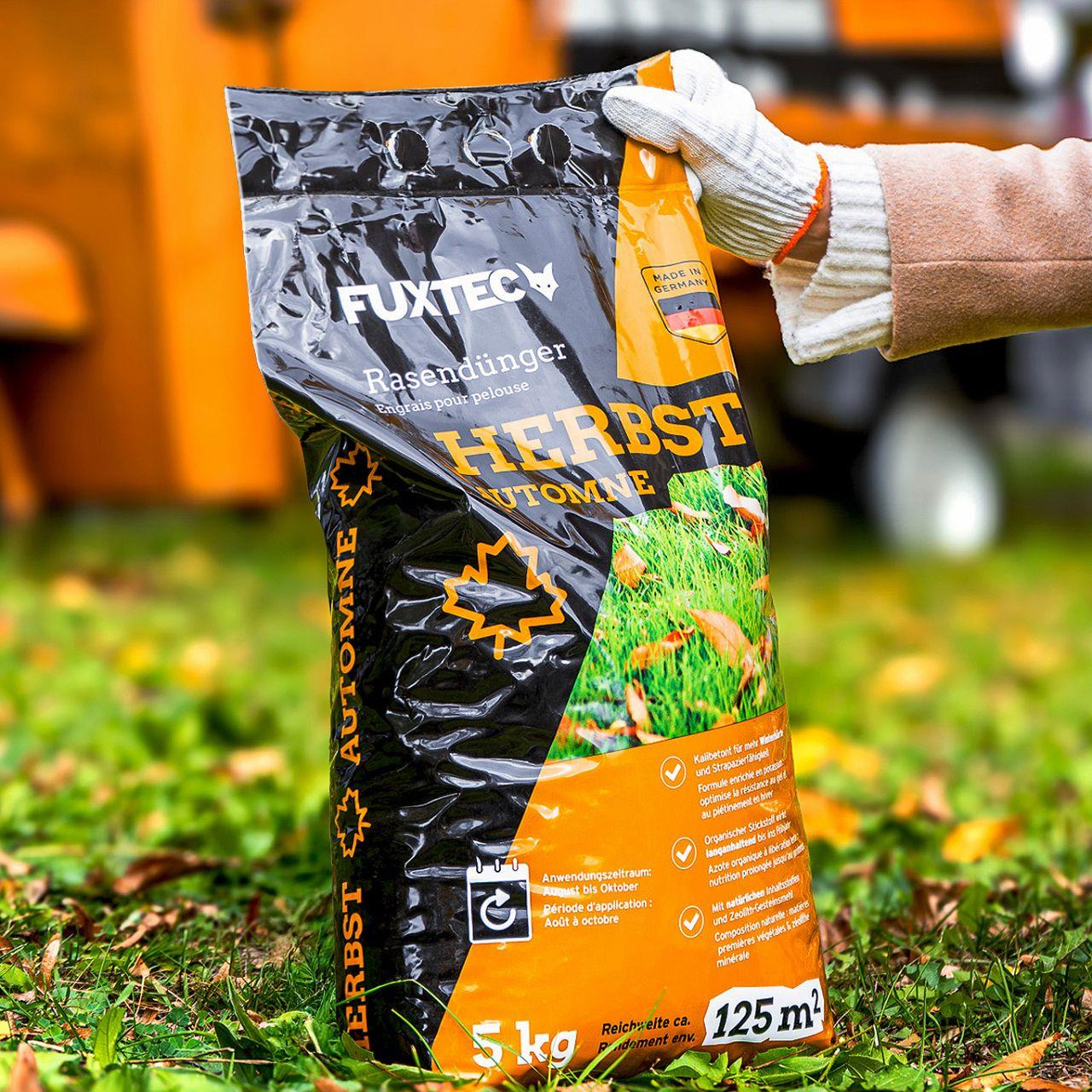 Abono de otoño para césped FUXTEC FX-RDH10 10 kg para 250 m². - Image 4