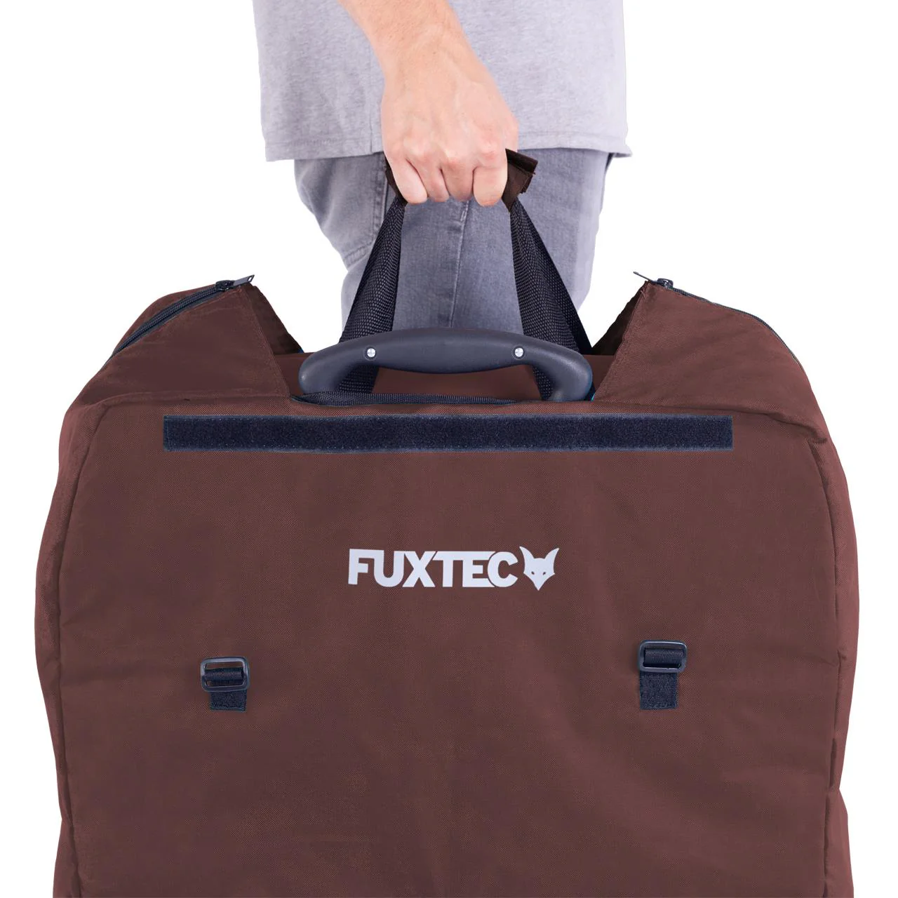 Bolsa de transporte y viaje acolchada de FUXTEC FX-CT700 & FX-CT800 Marron - Image 7