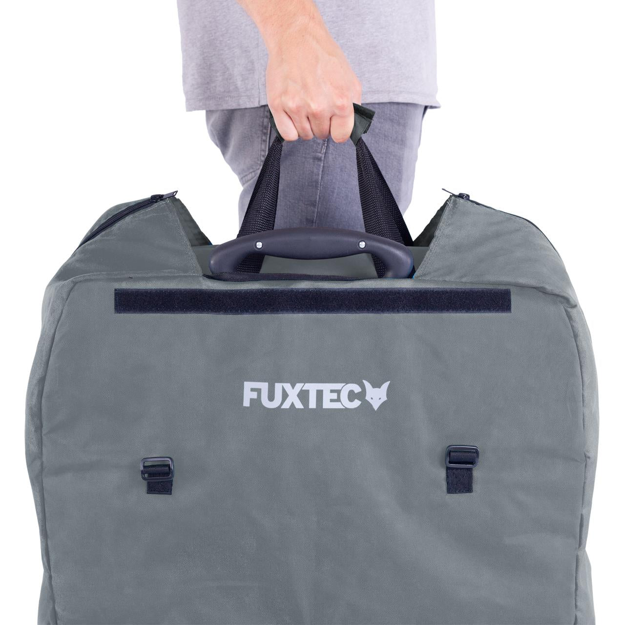Bolsa de transporte y viaje acolchada de FUXTEC FX-CT700 & FX-CT800 Gris - Image 7