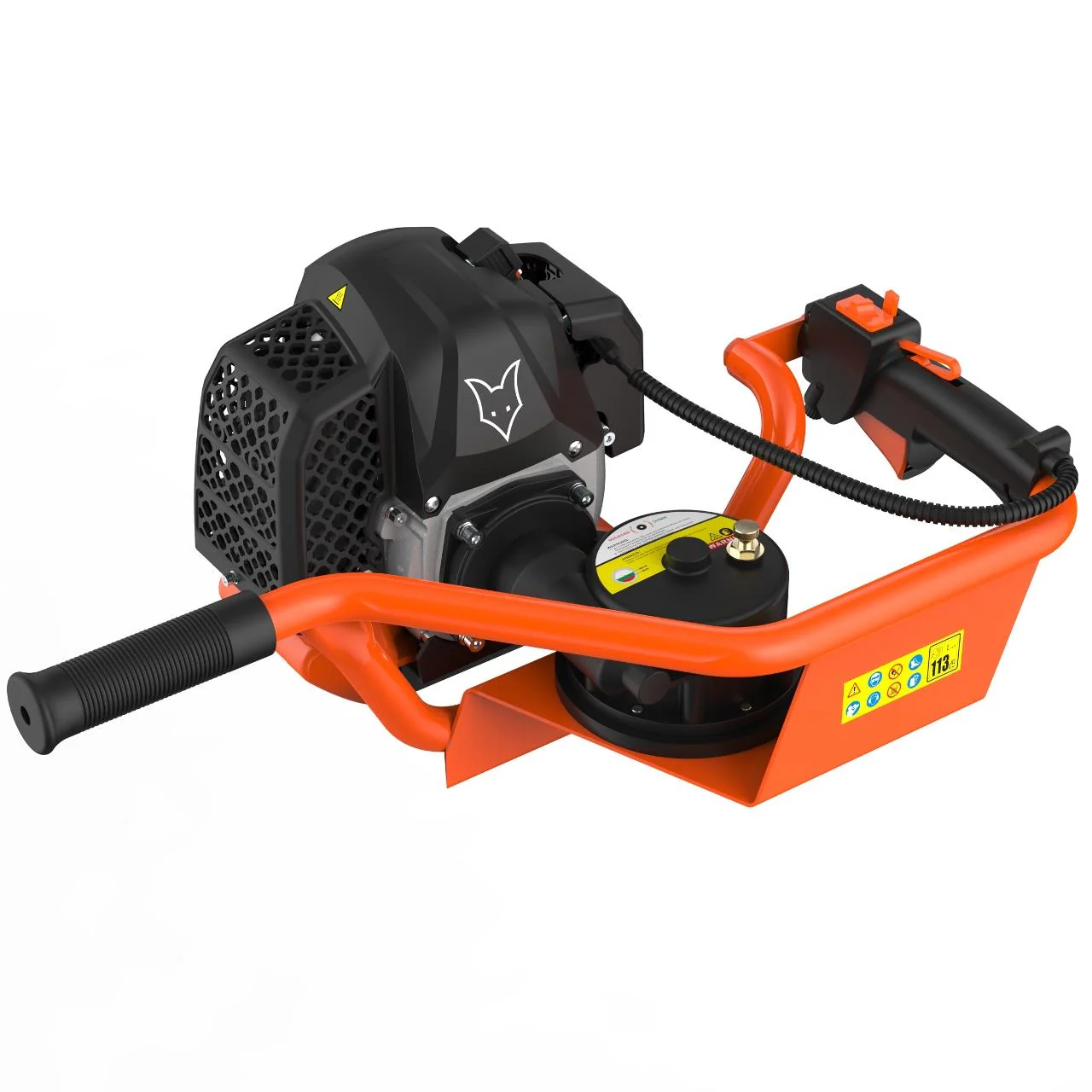 FUXTEC  FX-EB152 Taladro de Tierra Ahoyador, 3CV, 52CC - con 3 Brocas de 100/150/200mm - Image 7