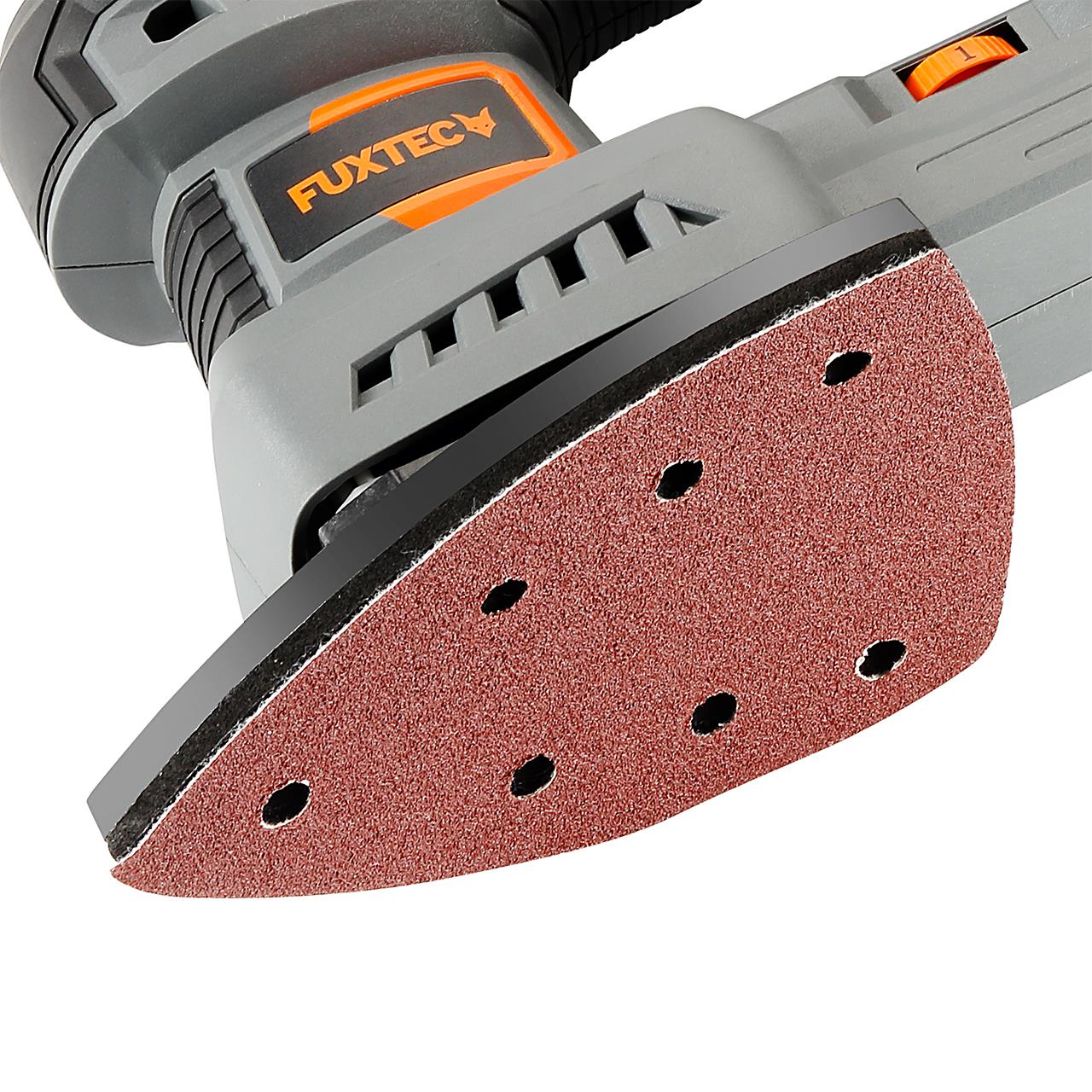 FUXTEC 20V Lijadora Orbital a Batería FX-E1MS20 SET con 1 x Batería 2Ah, 1 x Cargador 1A - Image 8