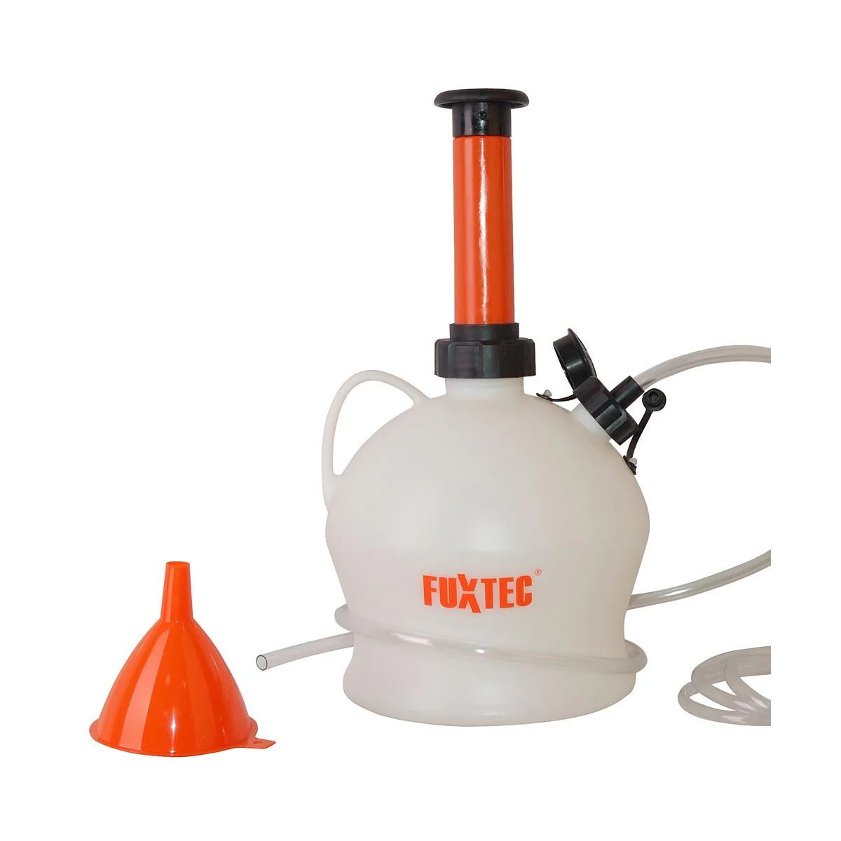 La bomba de aspiración FUXTEC FX-AP4L - 4 litros.