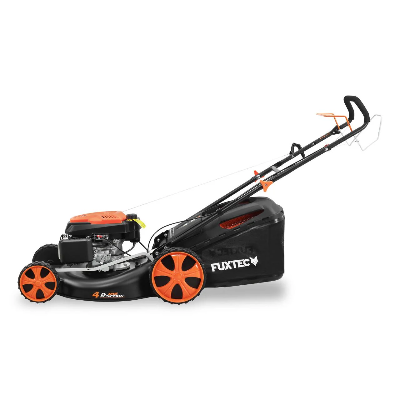 B-WARE Cortacésped a gasolina FUXTEC RM5396 autopropulsado, motor de 4 tiempos de 196 cc, ancho de corte de 53 cm, función de mulching - Image 3