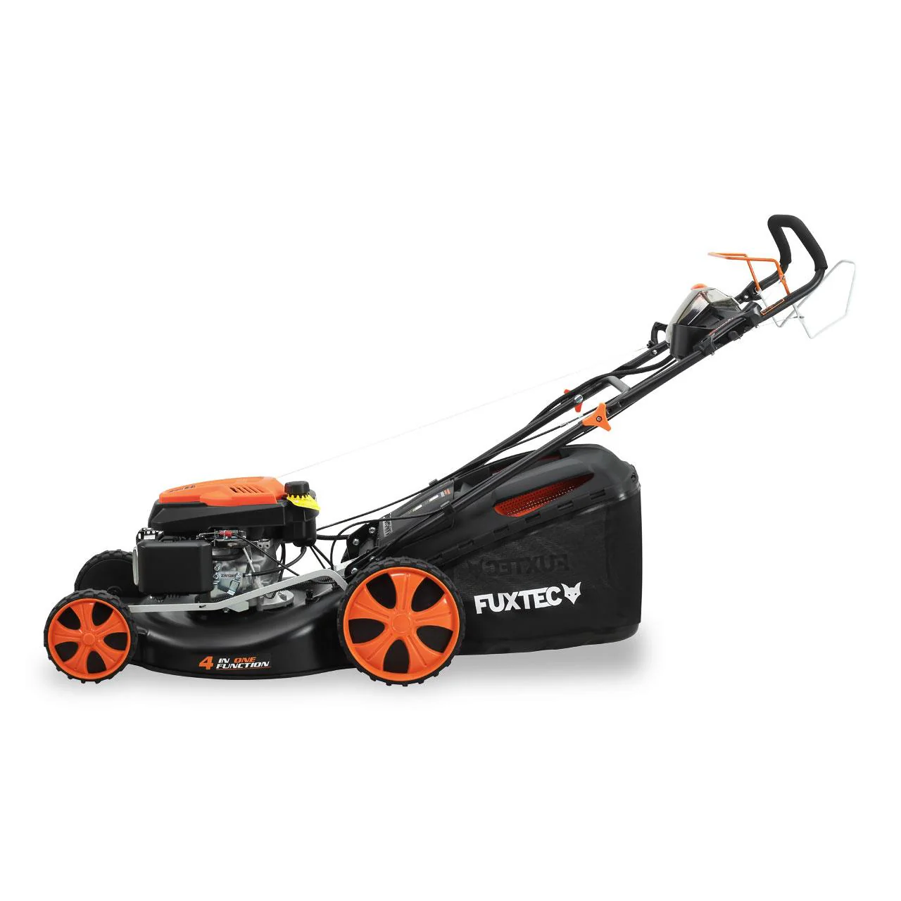 B-WARE Cortacésped de gasolina con arranque eléctrico E-Start y velocidad de tracción ajustable FUXTEC FX-RM5396esPRO. - Image 3