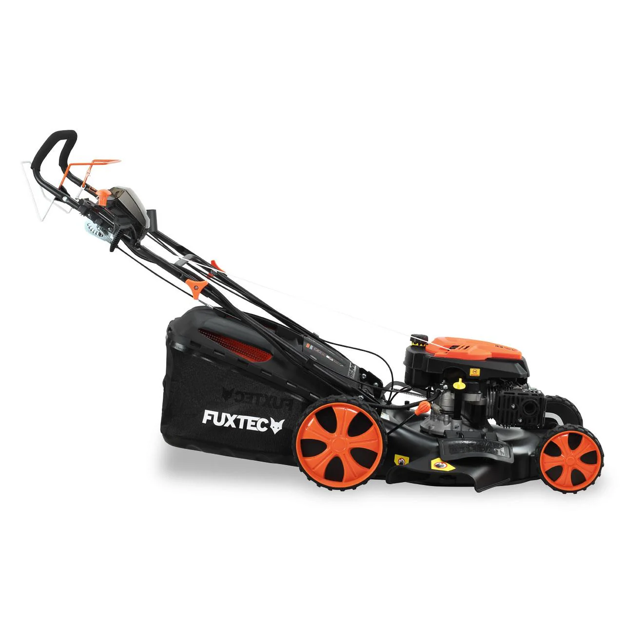 B-WARE Cortacésped de gasolina con arranque eléctrico E-Start y velocidad de tracción ajustable FUXTEC FX-RM5396esPRO. - Image 4