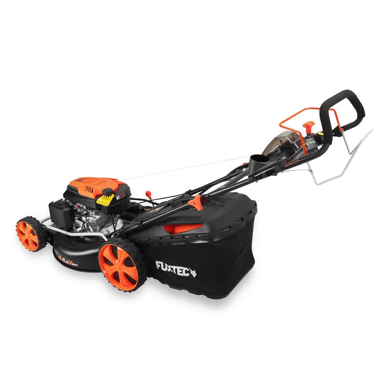 B-WARE Cortacésped de gasolina con arranque eléctrico E-Start y velocidad de tracción ajustable FUXTEC FX-RM5396esPRO. - Image 6