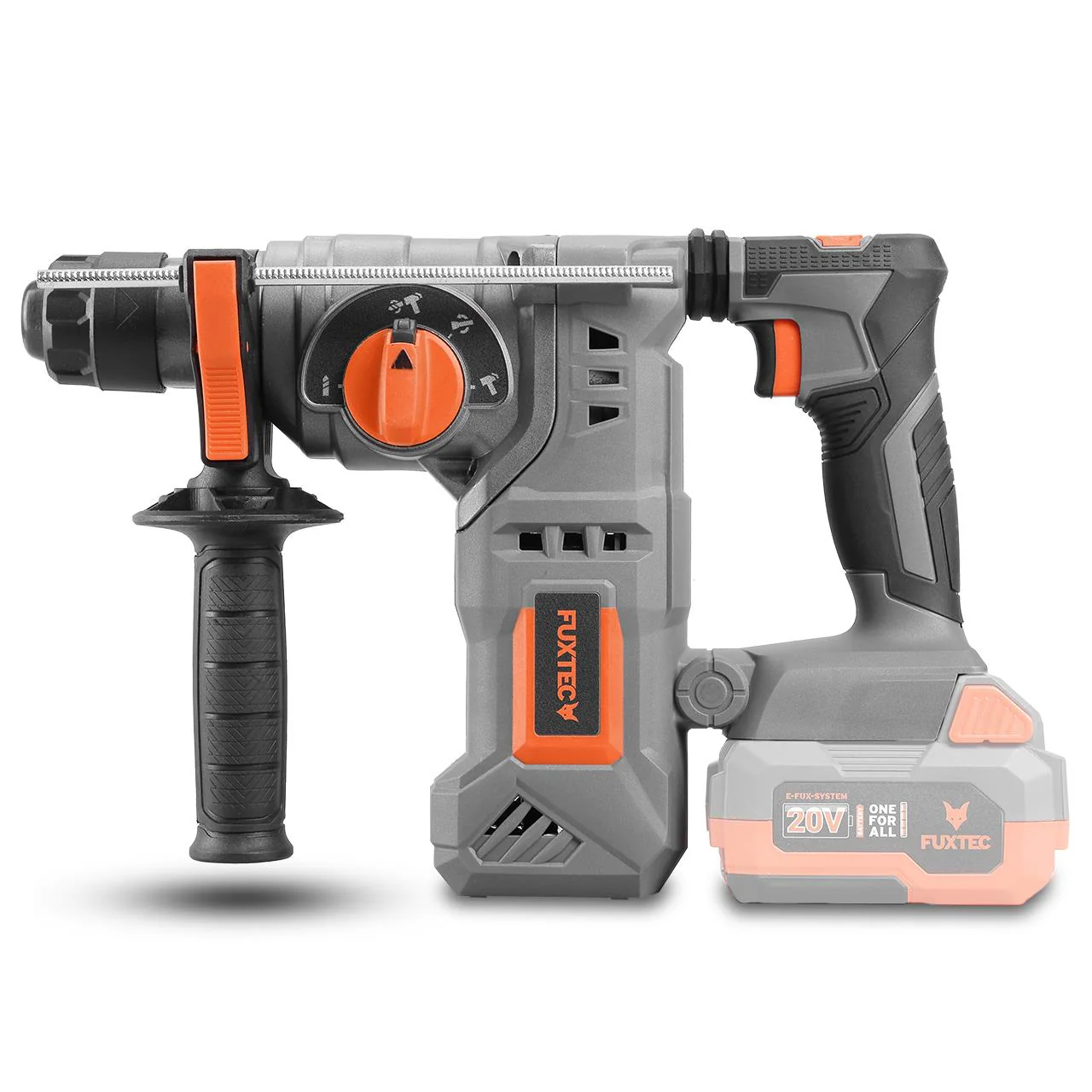 B-WARE Martillo perforador sin cable FUXTEC 20V FX-E1RH20 sin batería, sin cargador - Image 4