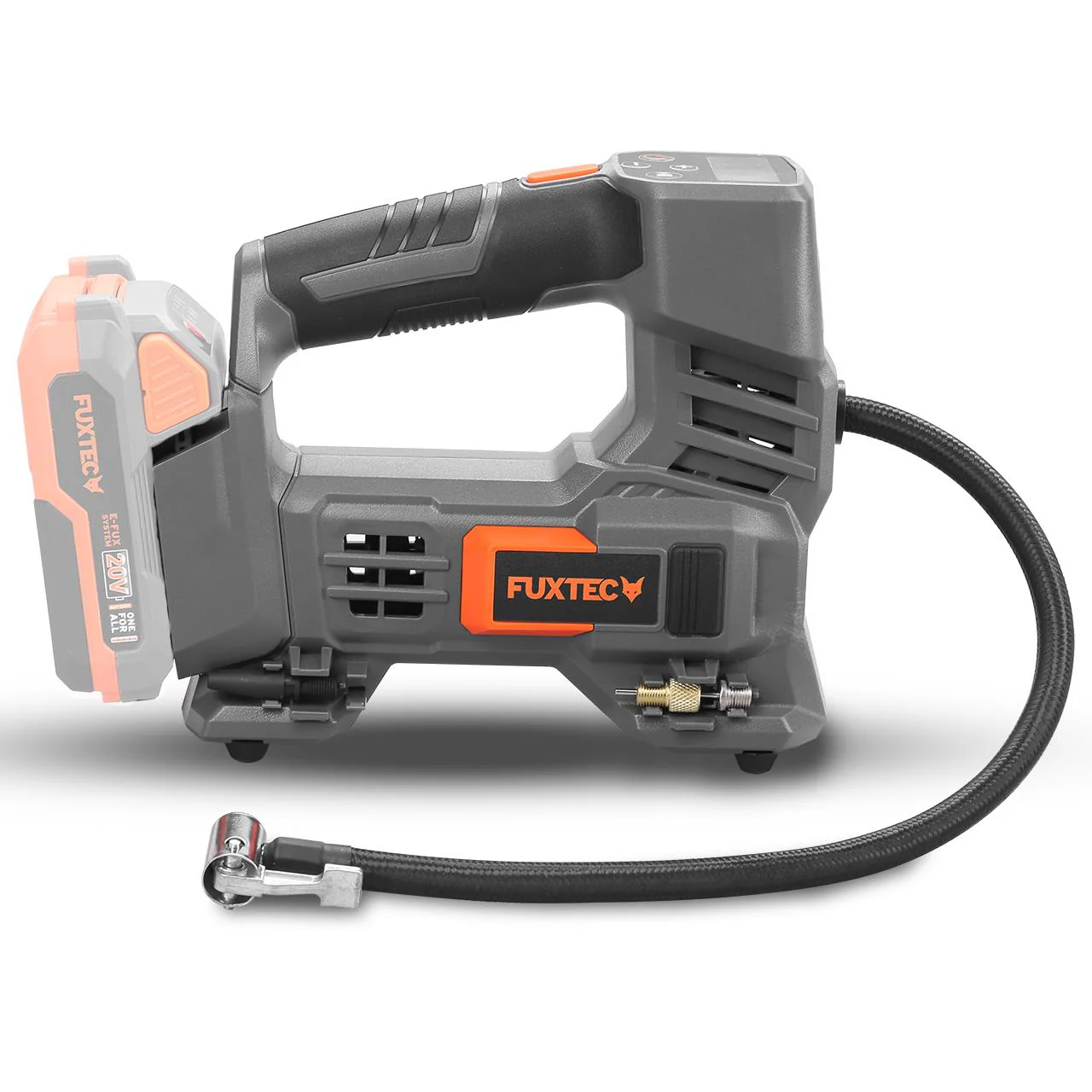 B-WARE FUXTEC 20V Compresor de batería FX-E1CI20 sin batería, sin cargador - Image 2