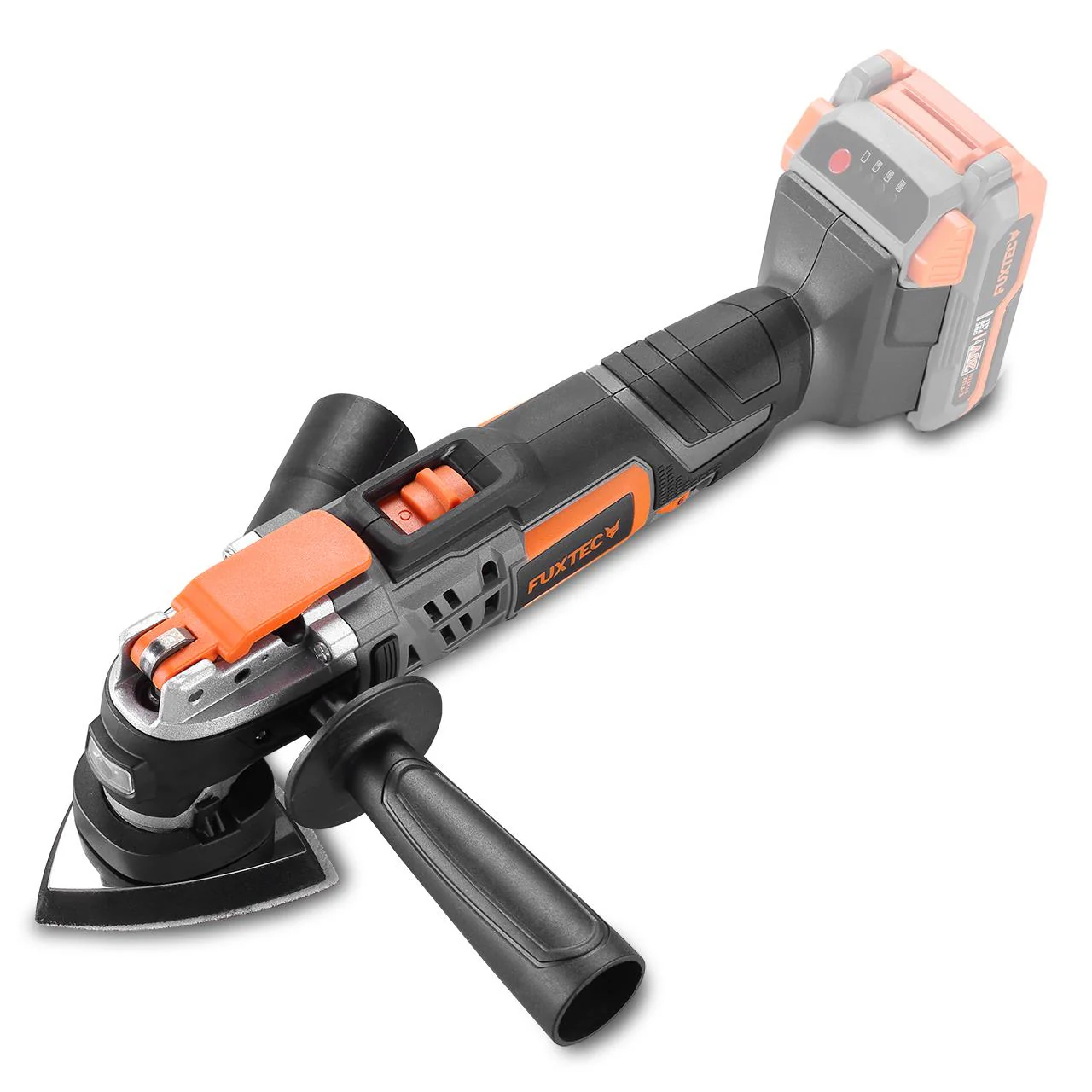 B-WARE Herramienta multifunción a batería FUXTEC 20V FX-E1MT20 sin batería, sin cargador - Image 4