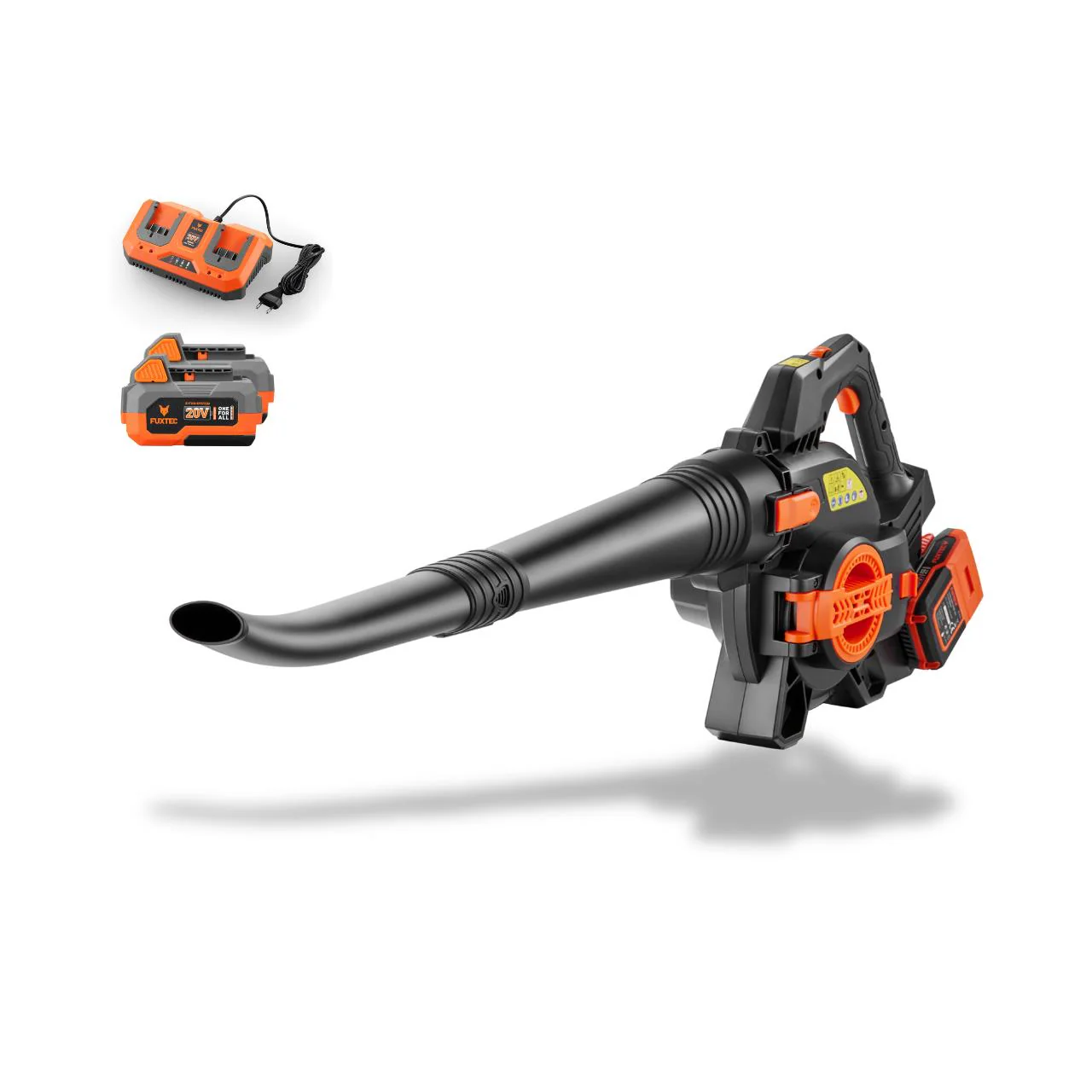 B-WARE FUXTEC 40 Volt Set Soplador/Aspirador FX-E2LBS-SET