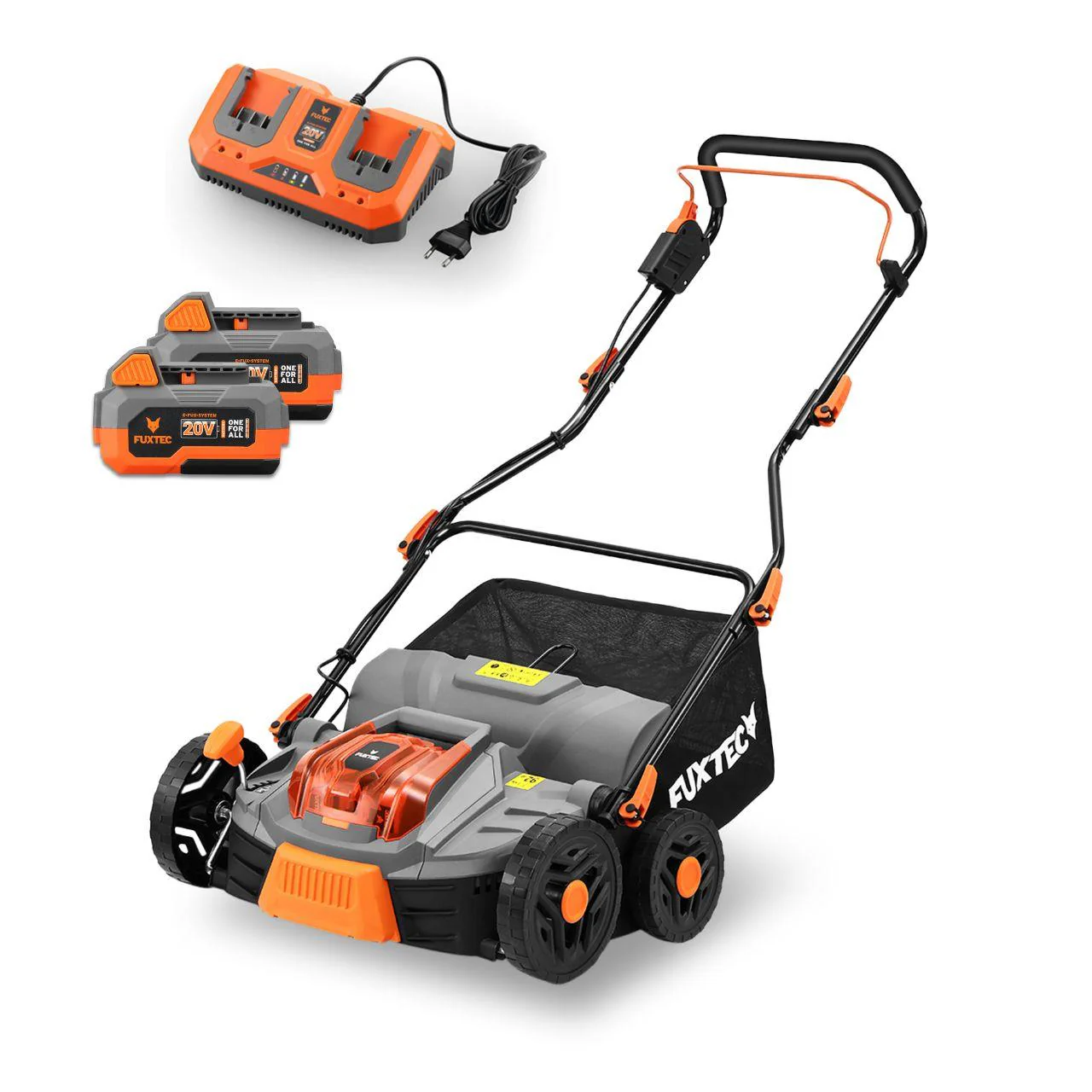 B-WARE Escarificador inalámbrico FUXTEC 40V SET FX-E2VE38SET