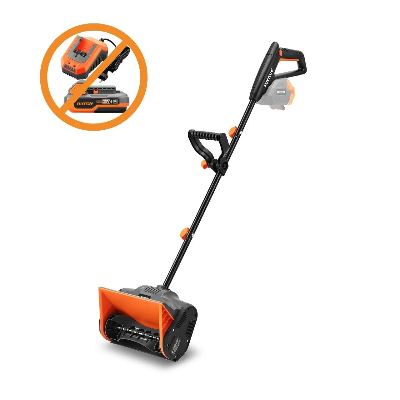 B-WARE FUXTEC soplador de nieve sin cable FX-E1SCH20, sin batería, sin cargador