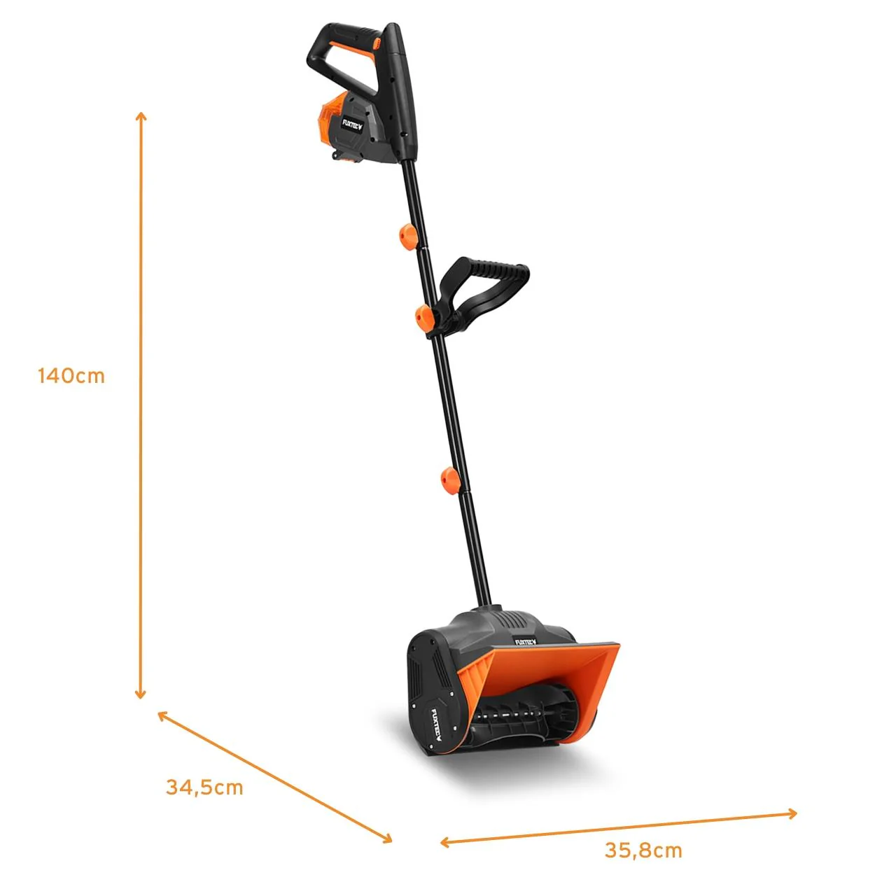 B-WARE FUXTEC soplador de nieve sin cable FX-E1SCH20SET incl. batería y cargador - Image 5