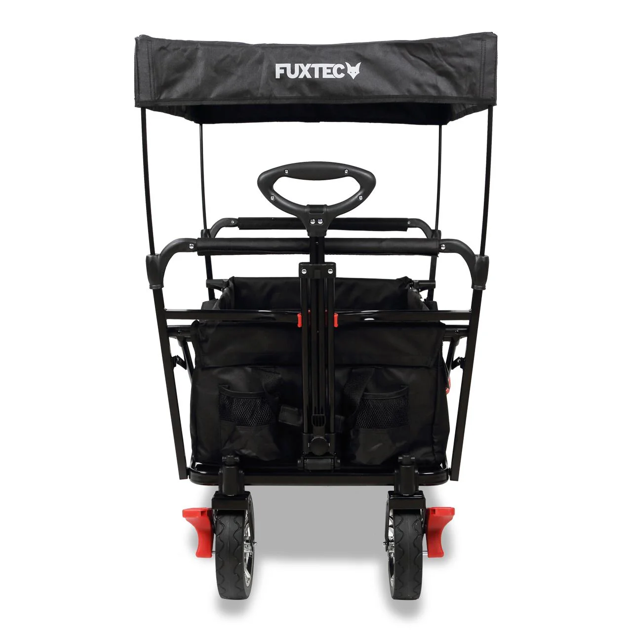B-WARE FUXTEC handcart FX-CT500 edición VfB Stuttgart con techo solar - Image 4