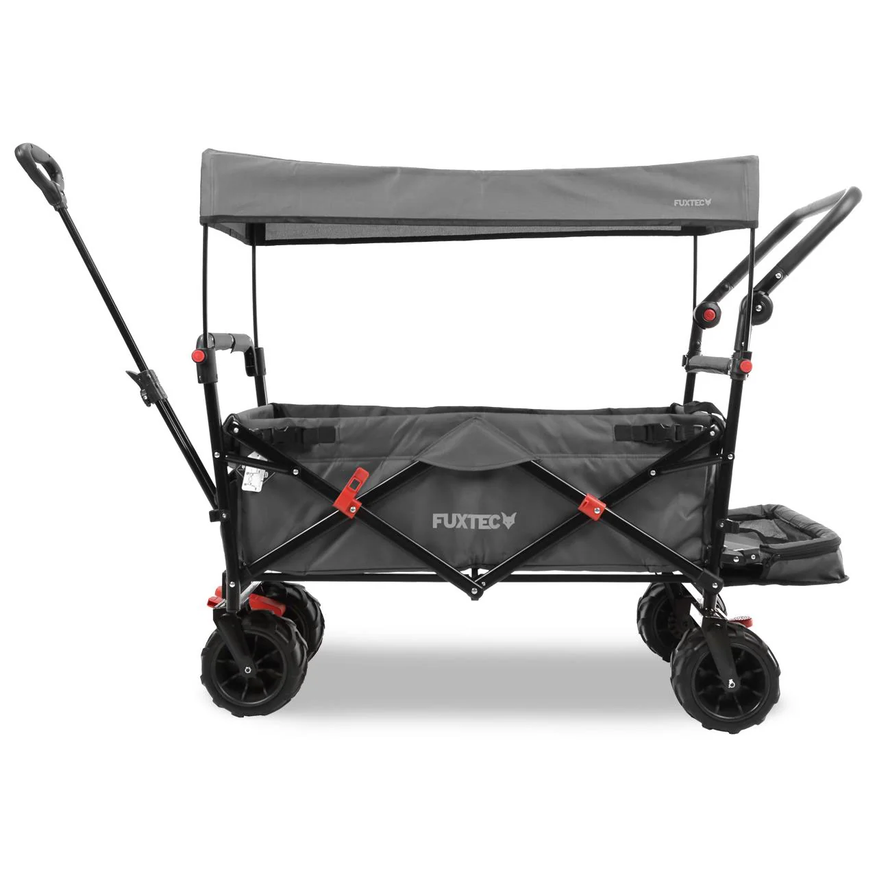 B-Ware FUXTEC Strand-Bollerwagen FX-CTB800 mit UV-geschütztem Sonnendach,Schiebegriff & Innenraumverlängerung - Image 37