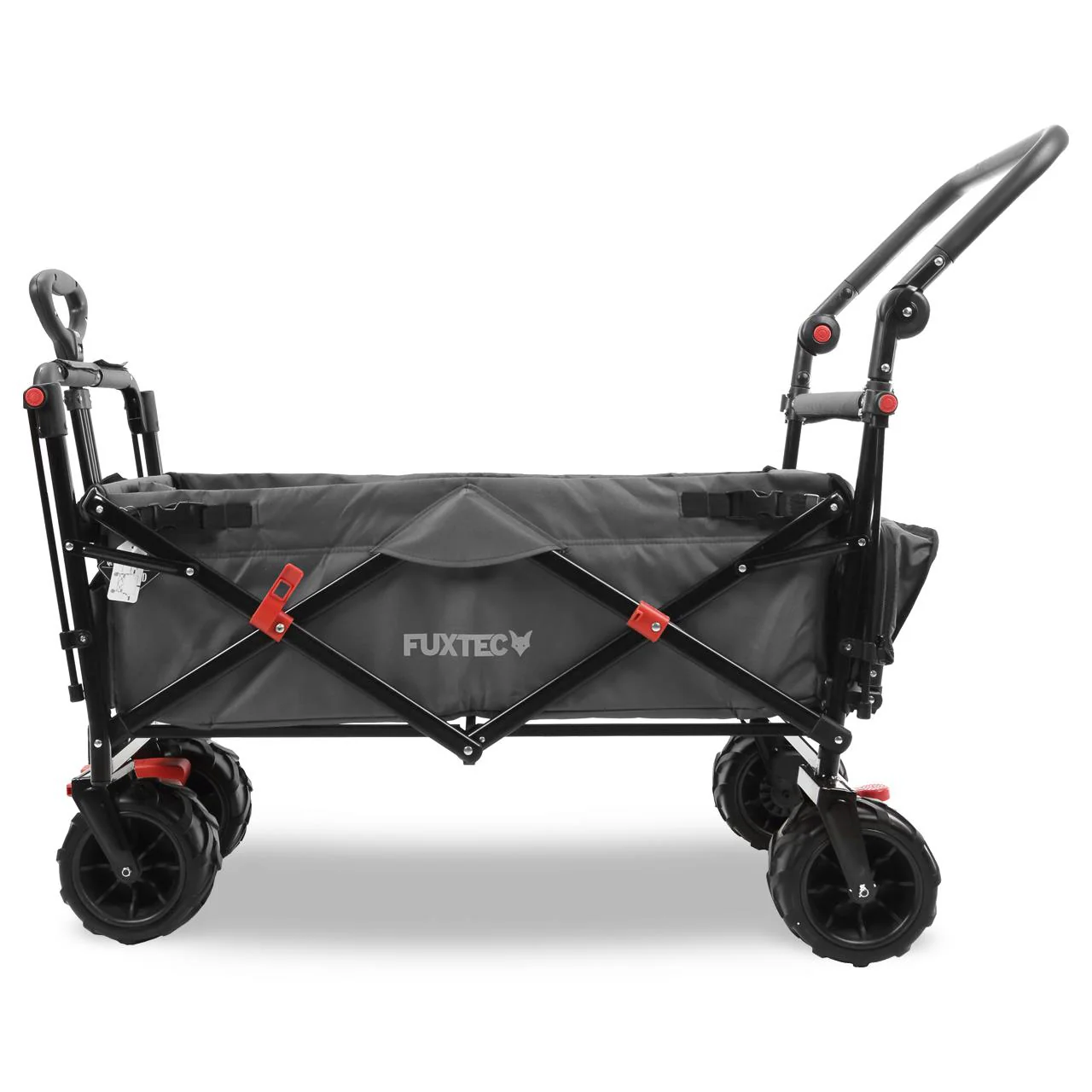 B-Ware FUXTEC Strand-Bollerwagen FX-CTB800 mit UV-geschütztem Sonnendach,Schiebegriff & Innenraumverlängerung - Image 38