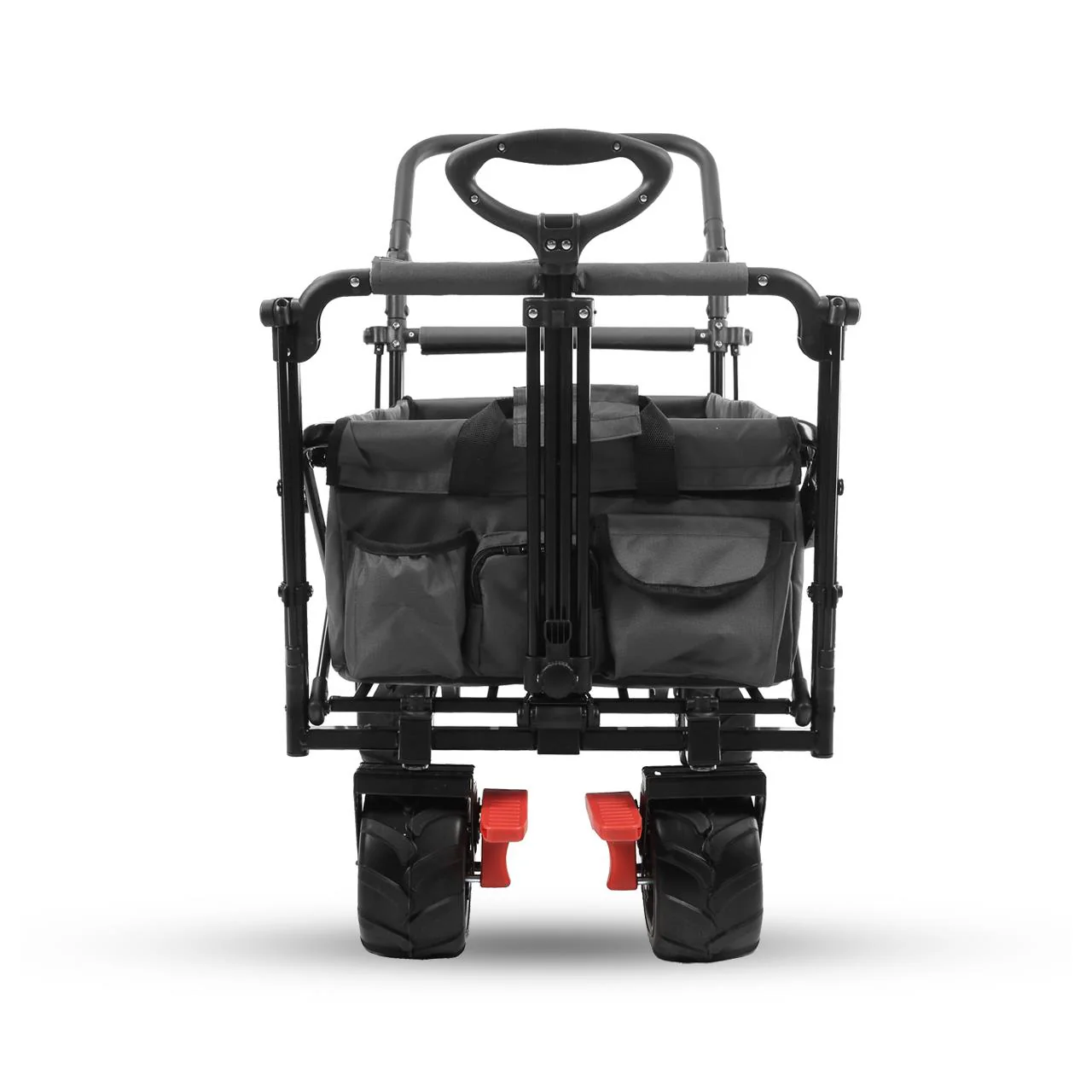 B-Ware FUXTEC Strand-Bollerwagen FX-CTB800 mit UV-geschütztem Sonnendach,Schiebegriff & Innenraumverlängerung - Image 42