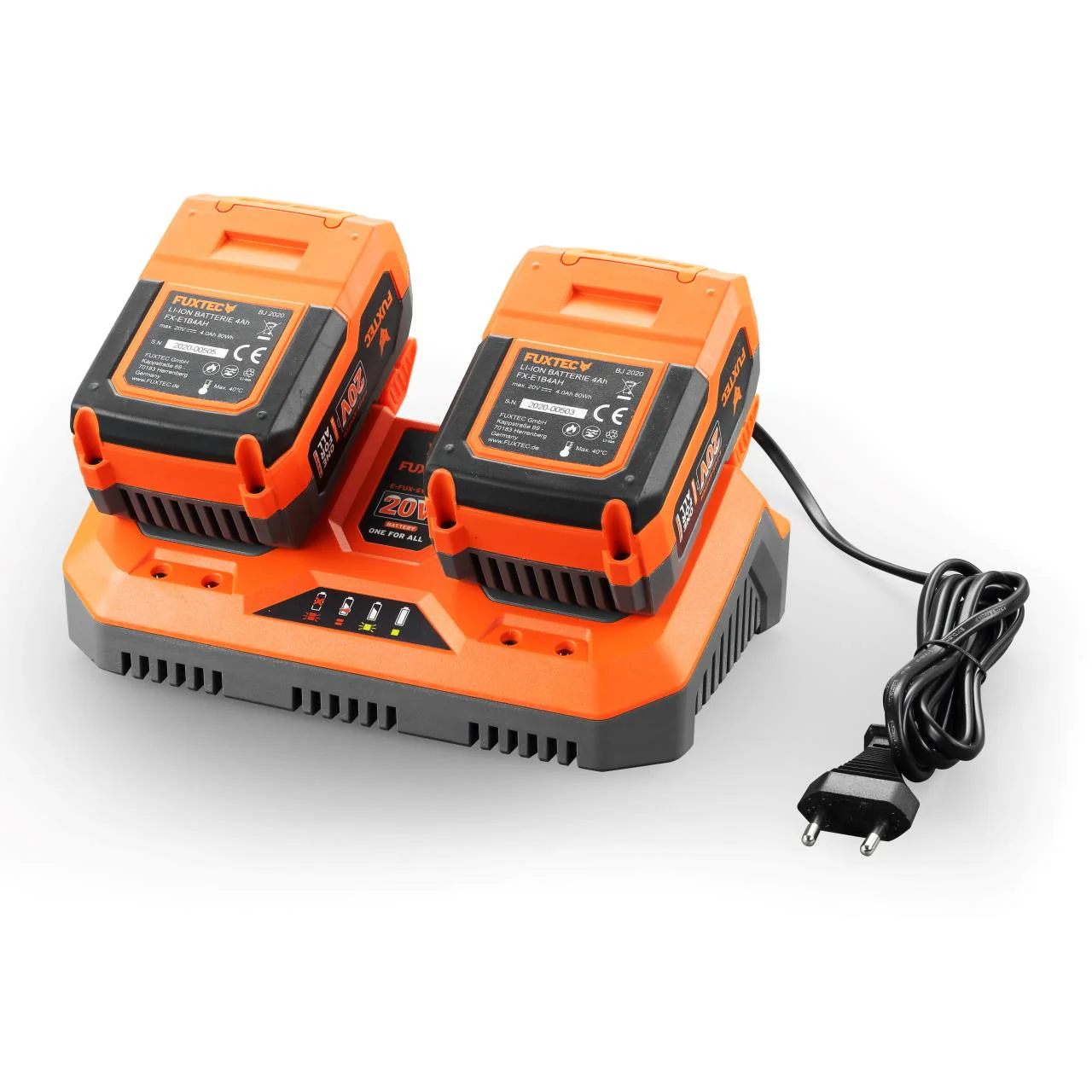 Cargador doble 20V 2,4A FUXTEC - Image 3