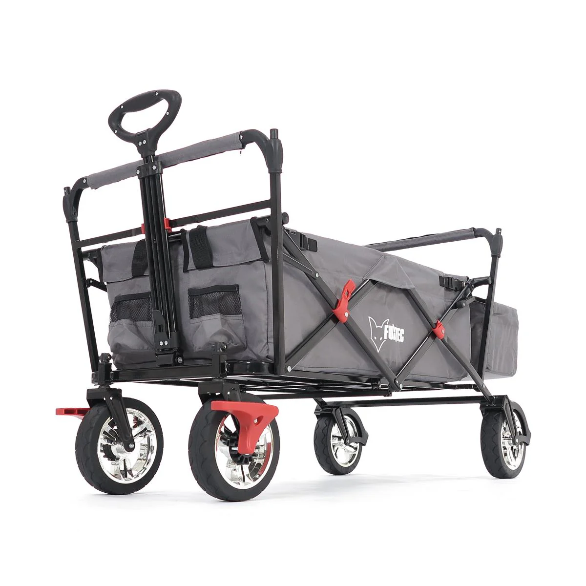Bollerwagen FUXTEC FX-CT500 con techo solar - Image 5