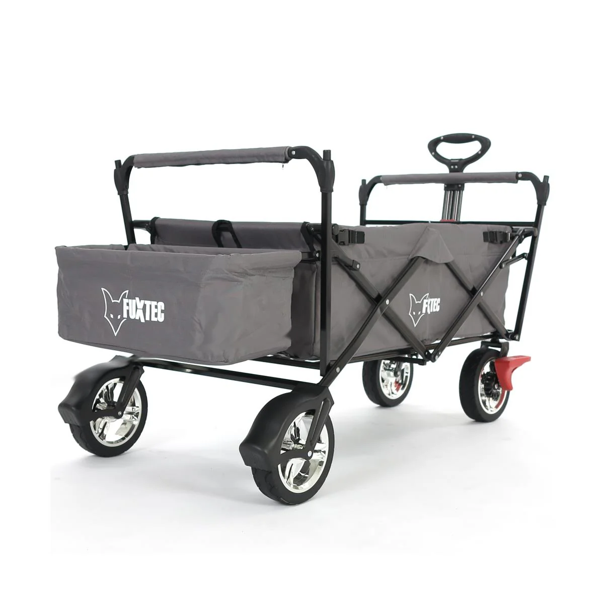 Bollerwagen FUXTEC FX-CT500 con techo solar - Image 6