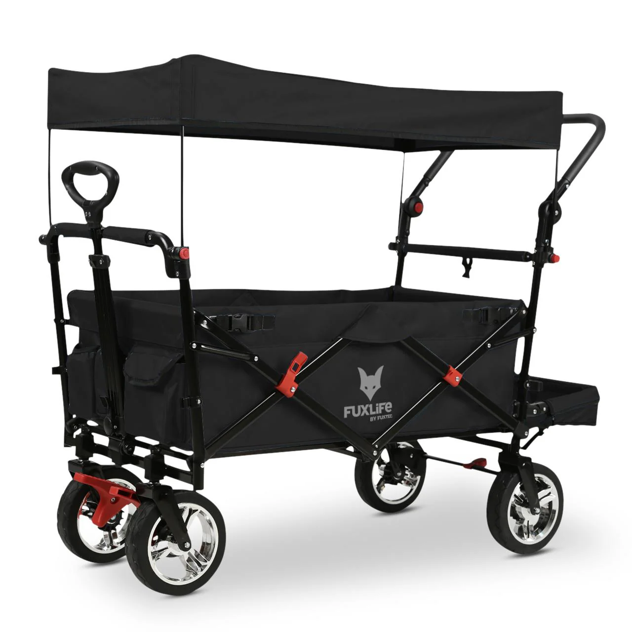 FUXTEC Bollerwagen CT800, carro plegable, Fux Family Collection - Image 13