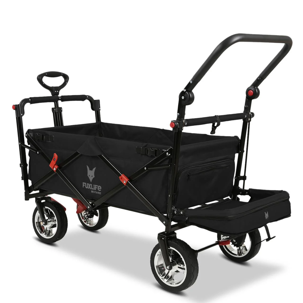 FUXTEC Bollerwagen CT800, carro plegable, Fux Family Collection - Image 22