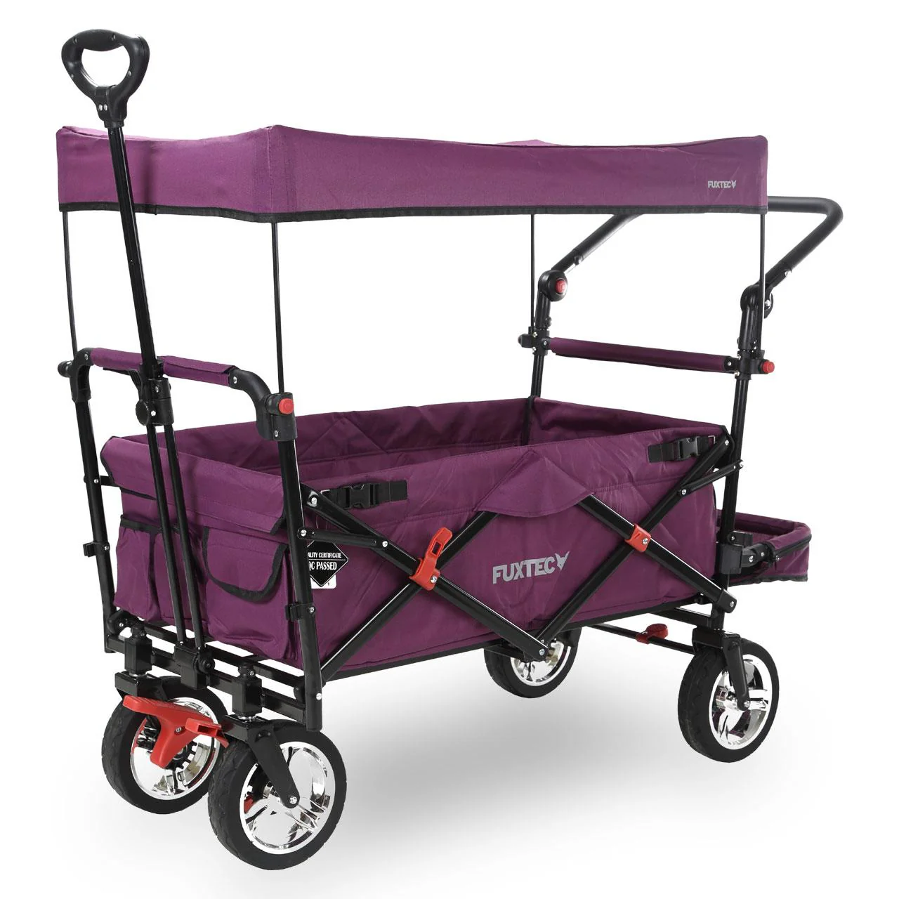 FUXTEC Bollerwagen CT800, carro plegable, Fux Family Collection - Image 26