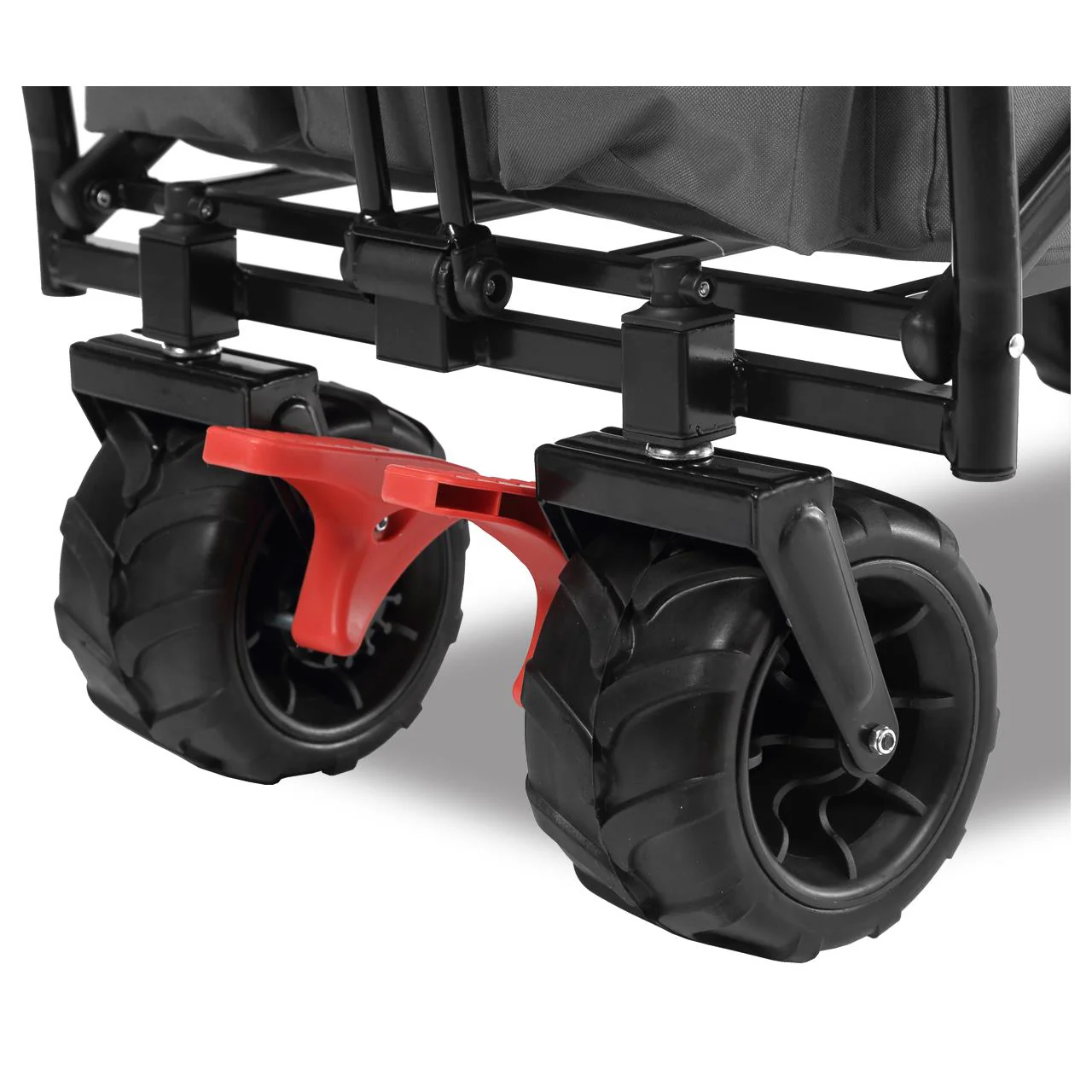 Carrito de playa plegable FX-CTB800 FUXTEC con toldo protector UV, mango empuje y extensión internar cap. de carga 75kg - Grundartikel - Image 11
