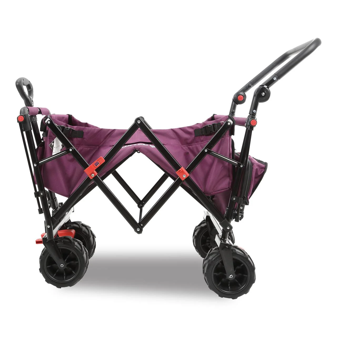 Carrito de playa plegable FX-CTB800 FUXTEC con toldo protector UV, mango empuje y extensión internar cap. de carga 75kg - Grundartikel - Image 33