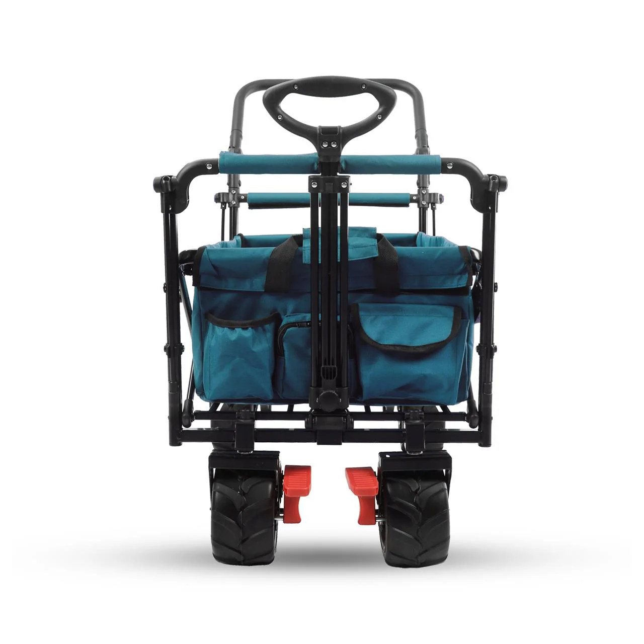Carrito de playa plegable FX-CTB800 FUXTEC con toldo protector UV, mango empuje y extensión internar cap. de carga 75kg - Grundartikel - Image 52