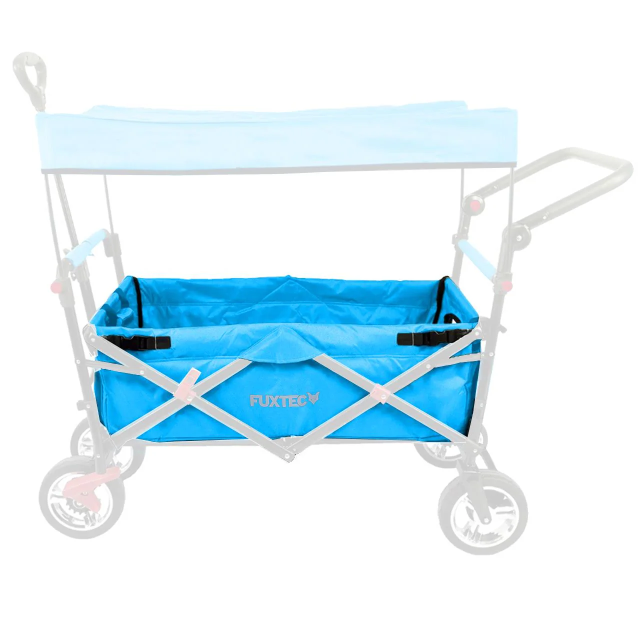 Funda de tela para asiento de carretilla CT-700 en turquesa