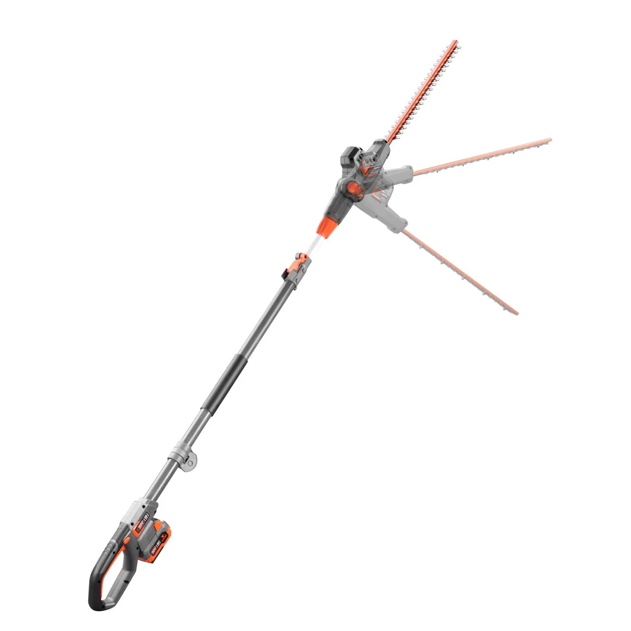 FUXTEC FX-E1HH20 cortasetos telescópico sin cable de 20V – 25 cm de longitud de corte - Image 3