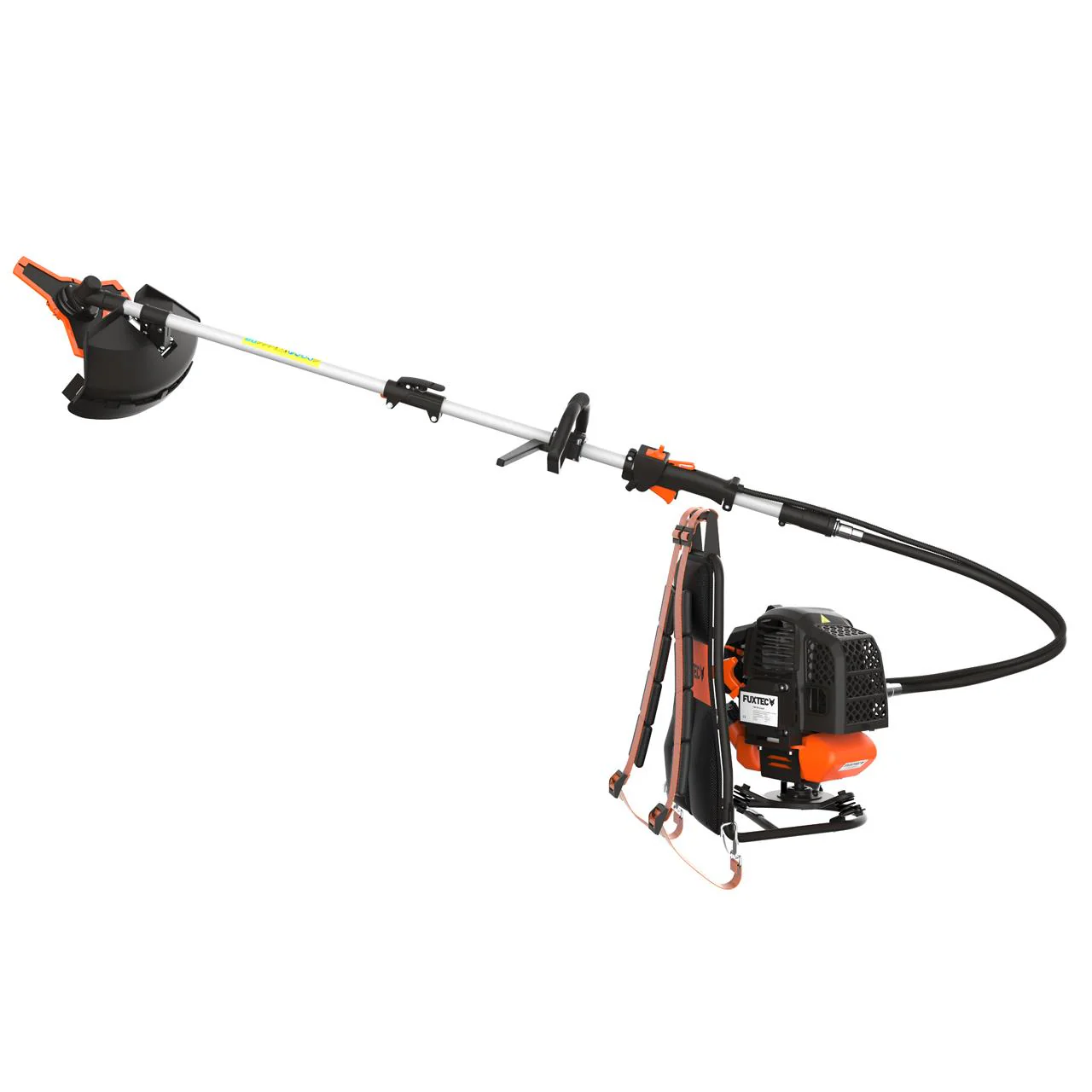 FUXTEC Desbrozadora Gasolina FX-MS152T - con 52 CC, Multiherramienta 2 en 1, ponible como Mochila - Image 2