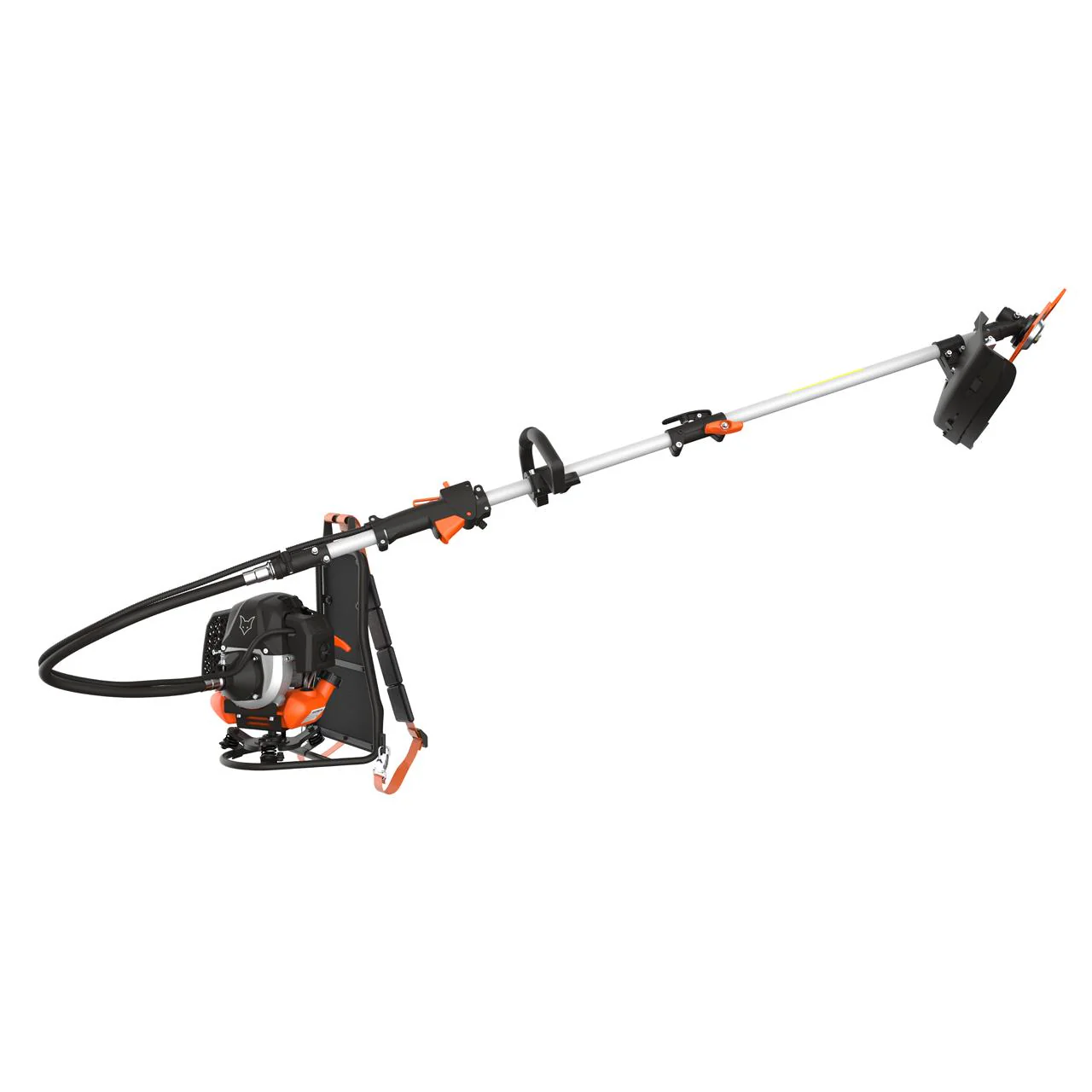 FUXTEC Desbrozadora Gasolina FX-MS152T - con 52 CC, Multiherramienta 2 en 1, ponible como Mochila - Image 3