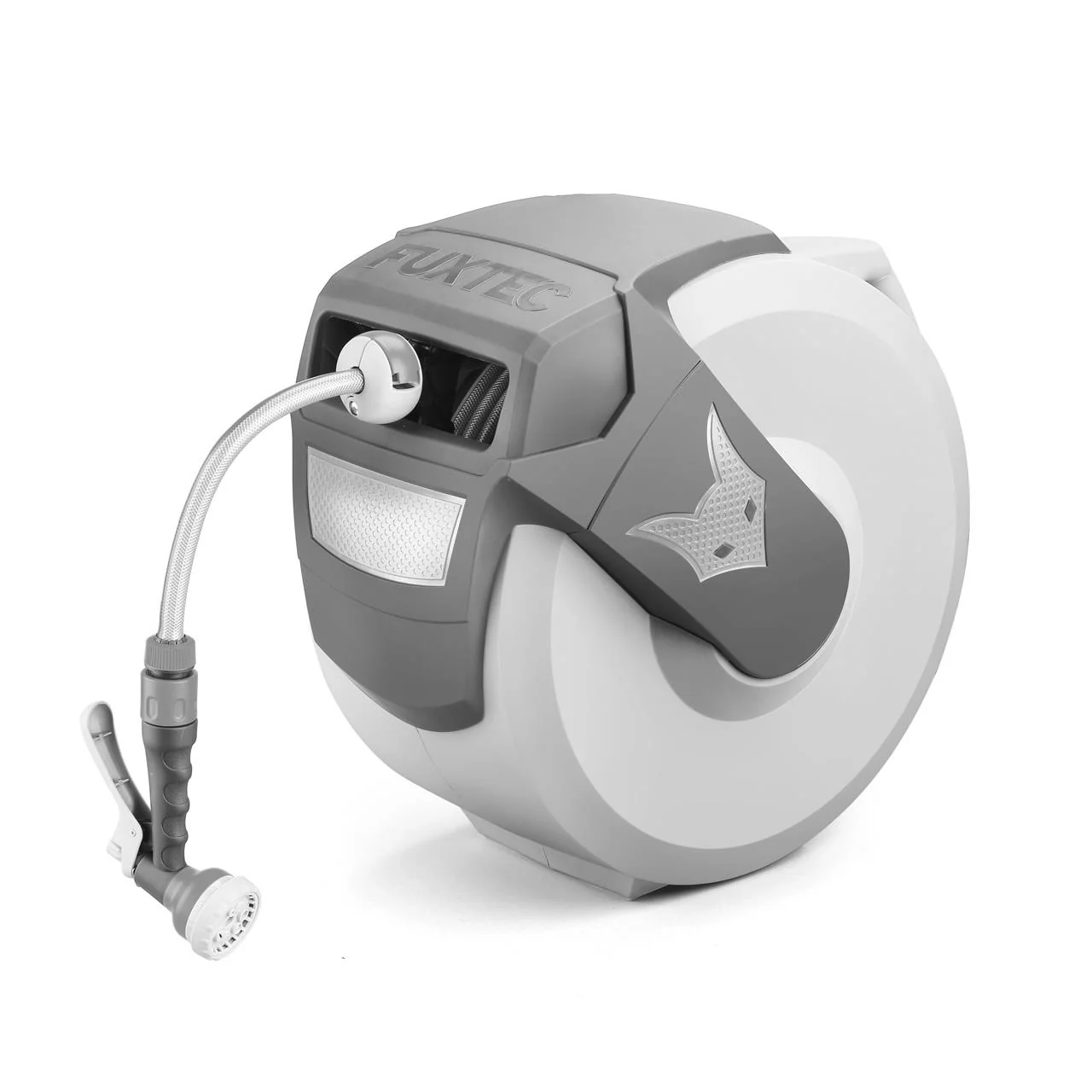 Carrete automático de manguera para pared FUXTEC FX-WSA30G - Gris - Image 2