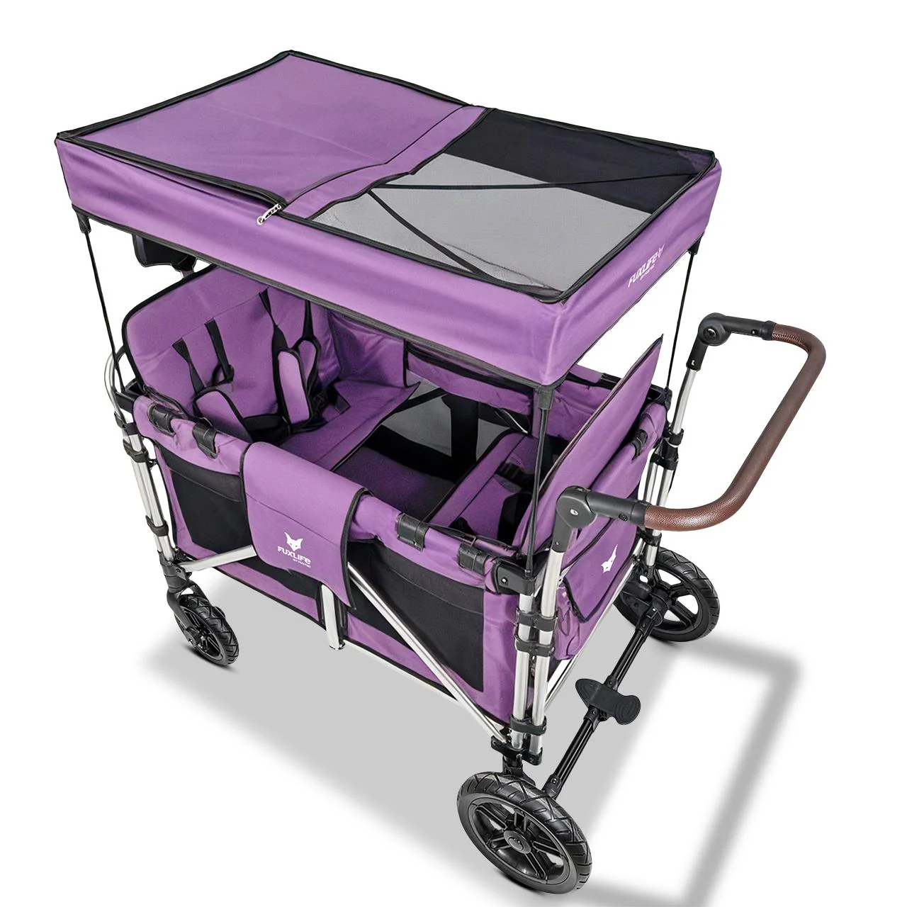 FUXLIFE Carro de mano Premium de 4 plazas FX-CTXL900 - Image 6