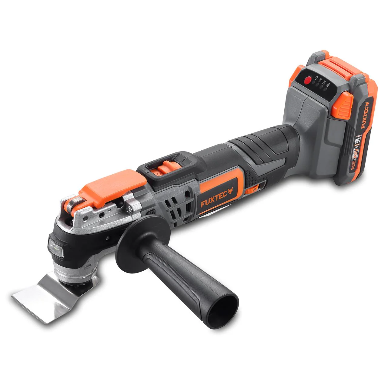 FUXTEC 20V Batería Herramienta Multifuncional FX-E1MT20 SET con 1 x Batería 2Ah, 1 x Cargador 1A - Image 3
