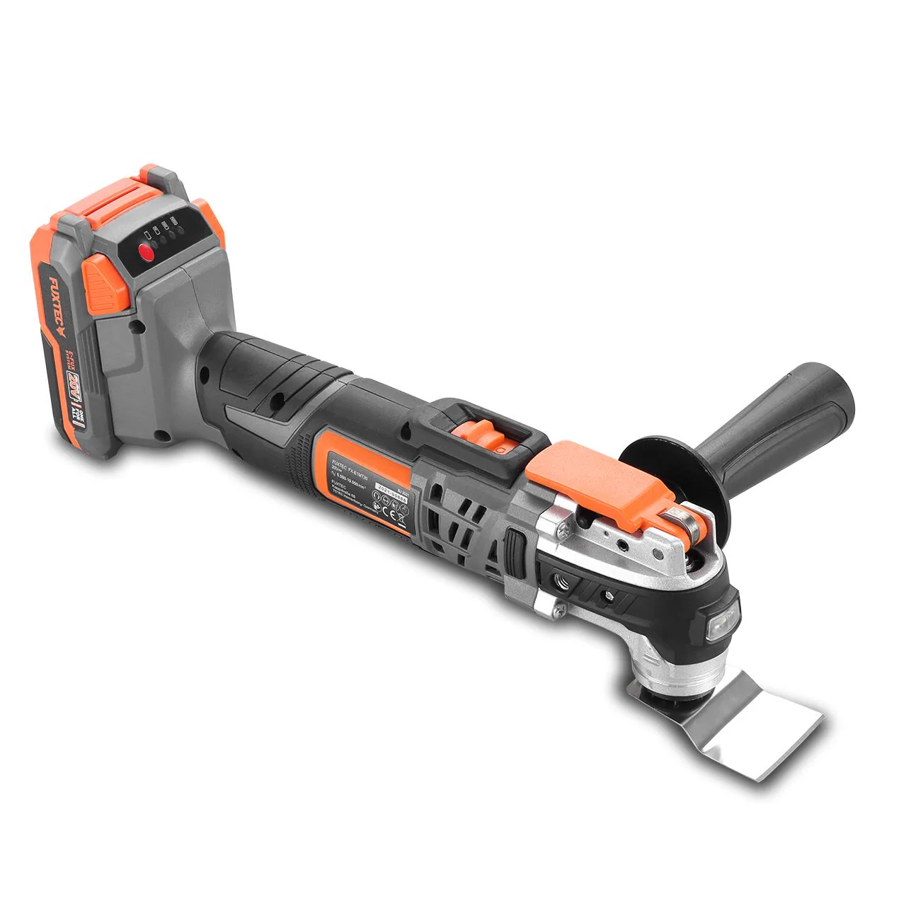 FUXTEC 20V Batería Herramienta Multifuncional FX-E1MT20 SET con 1 x Batería 2Ah, 1 x Cargador 1A - Image 4