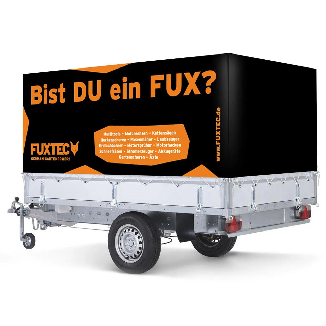 Lona alta FUXTEC para remolque F 750 DBL 850 M opti AN STEMA 80cm