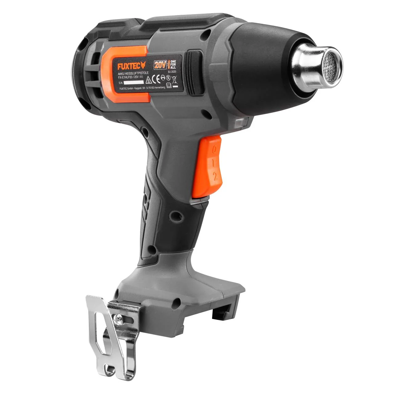 FUXTEC 20V Pistola de Calor a Batería FX-E1HLP20 sin batería, sin cargador - Image 9