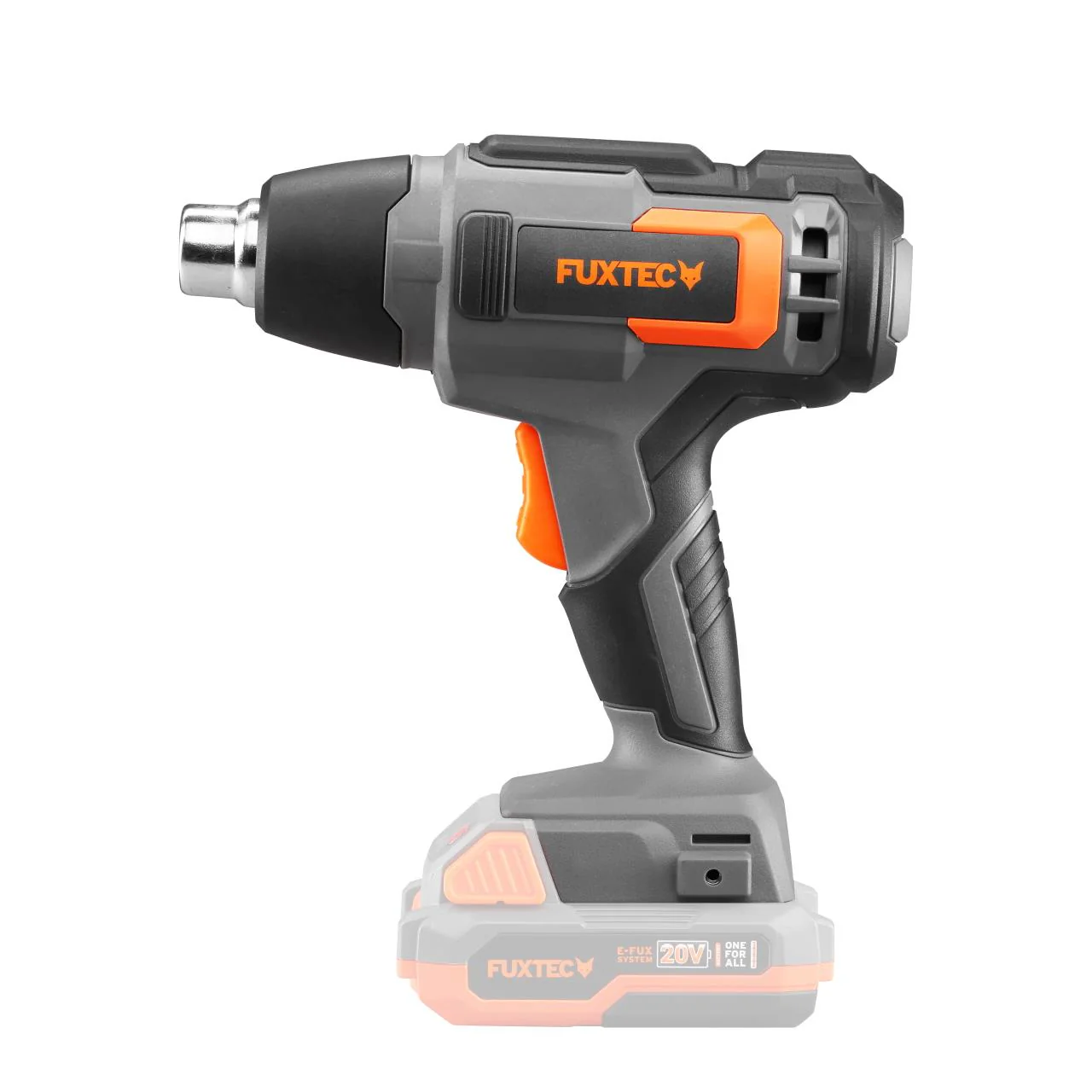 Pistola de Calor a Batería de 20V FX-E1HLP20 FUXTEC - con Batería de 2Ah y Cargador de 2,4A - Image 3