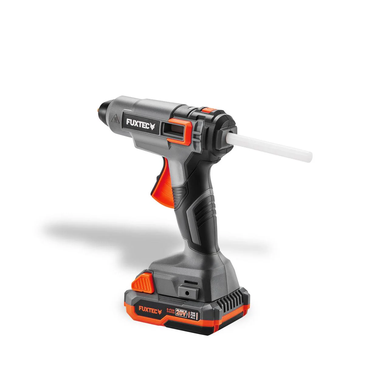 FUXTEC 20V pistola de pegamento caliente sin cable FX-E1GG20 SET - con 1x batería 2Ah, 1x cargador 2,4A - Image 2