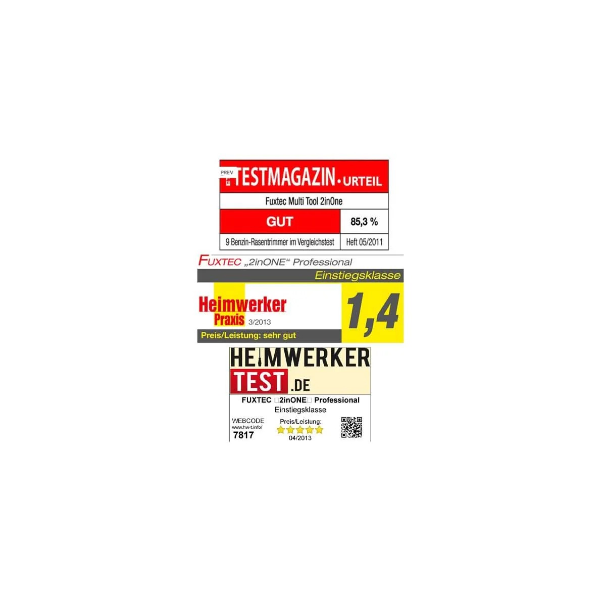 B-WARE FUXTEC Benzin Motorsense Multitool 2in1 - Image 5