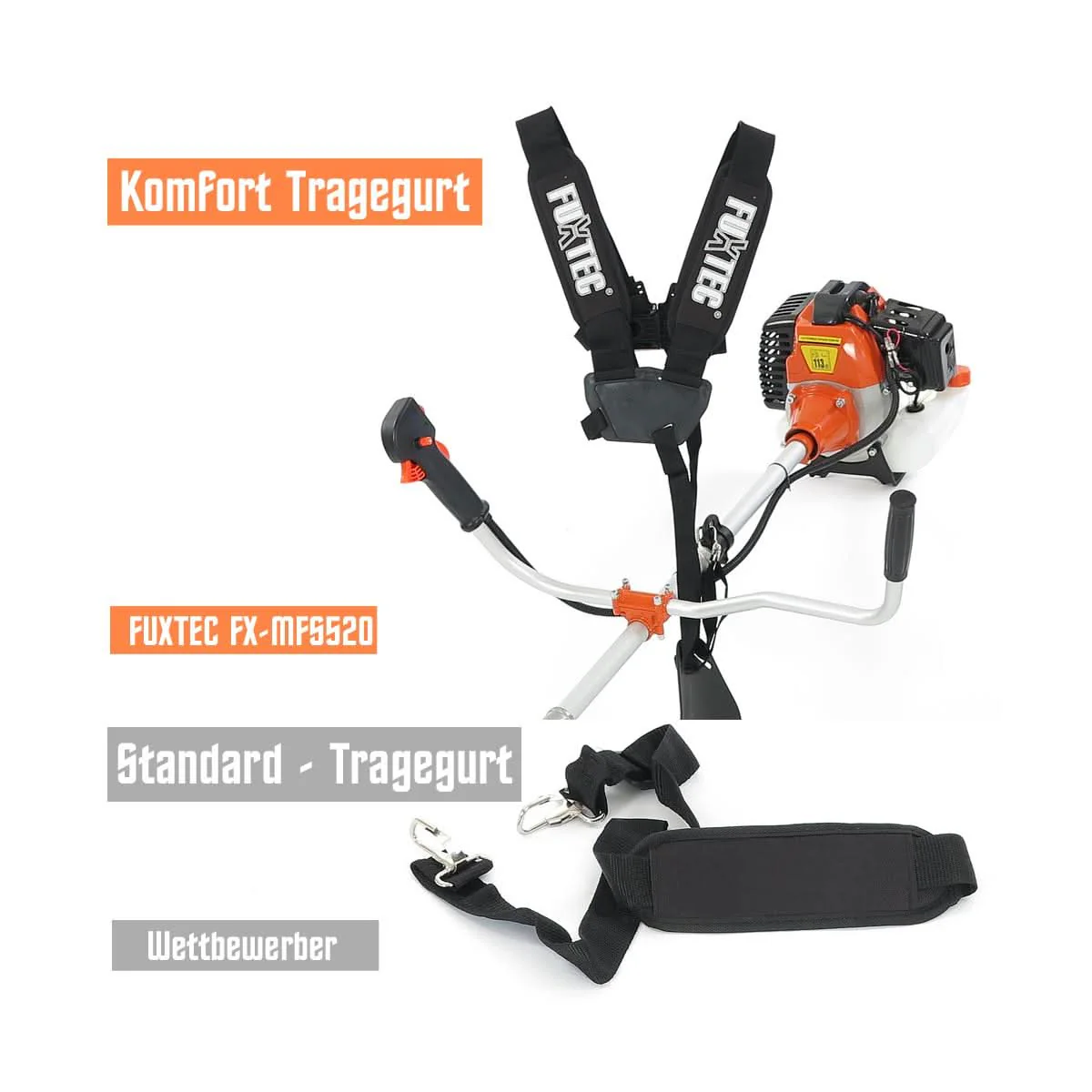 B-WARE FUXTEC Benzin Motorsense Multitool 2in1 - Image 6