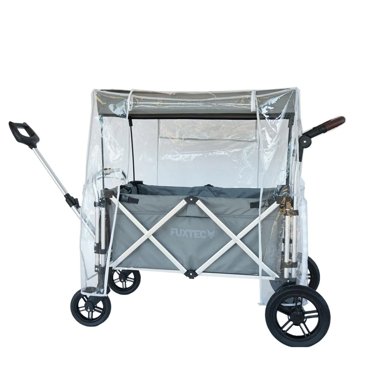 B-WARE Funda transparente de protección contra la lluvia para carrito CTL900 - Image 2