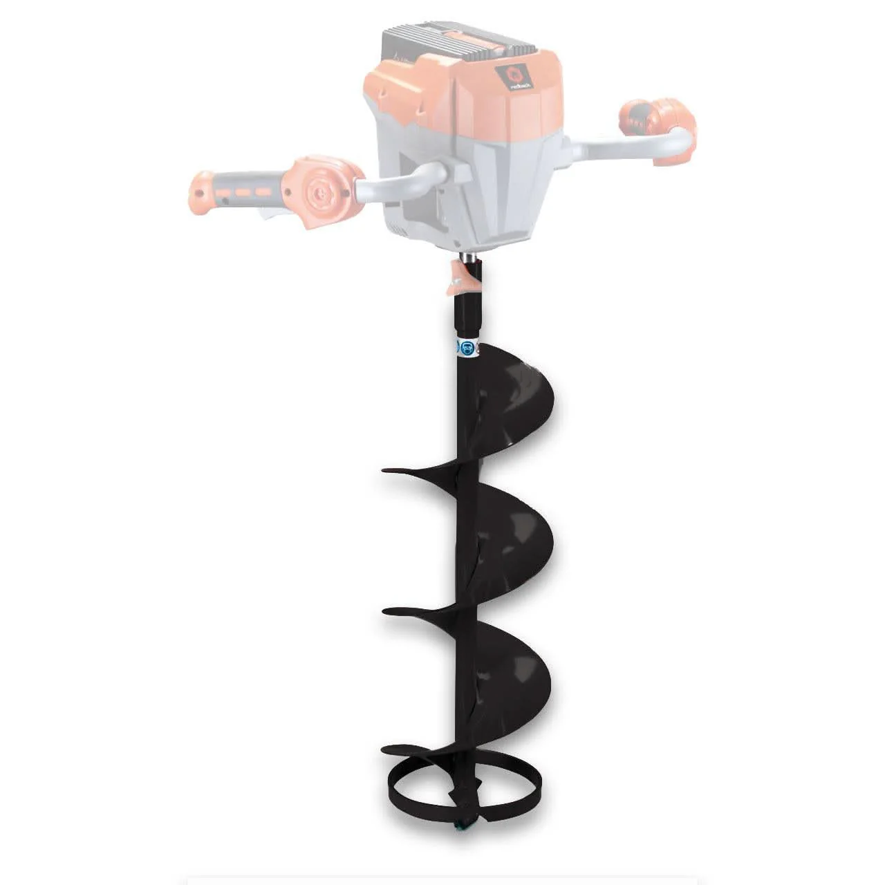 B-WARE FUXTEC Perforadora de hielo de 150 mm Accesorio para perforación de tierra E808C - Image 2