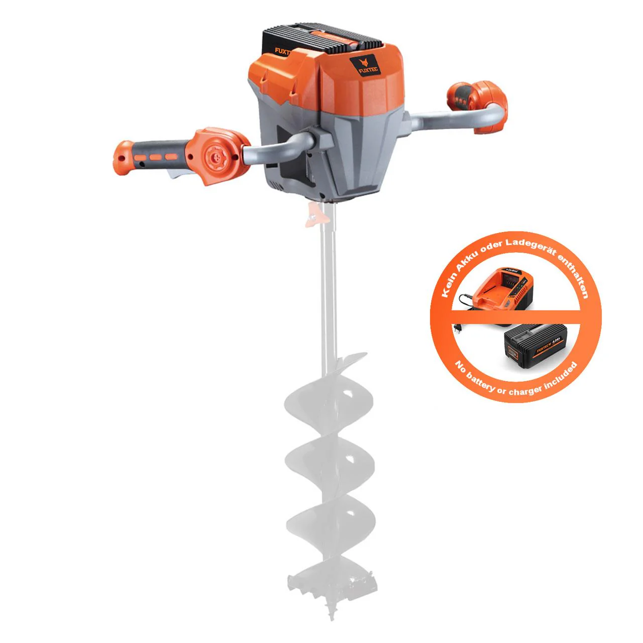 B-WARE Taladro de tierra a batería de 40V E808T FUXTEC - sin accesorio - sin batería - Image 3