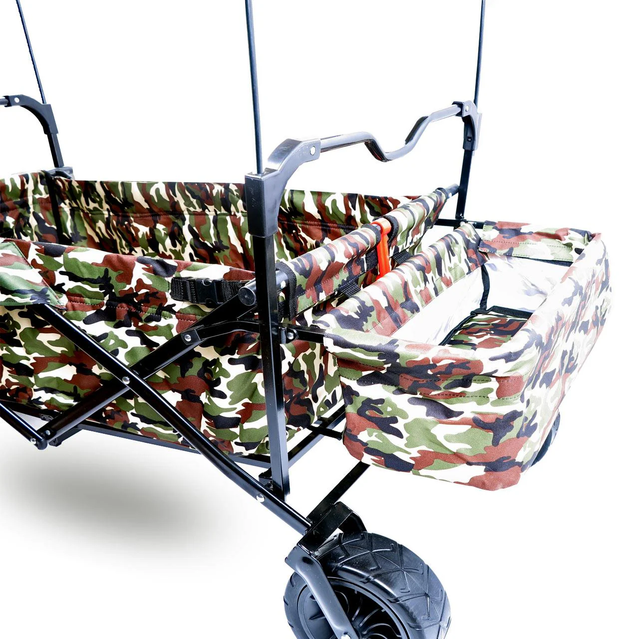 B-WARE FUXTEC Bollerwagen FX-BW100 ARMY - Image 3