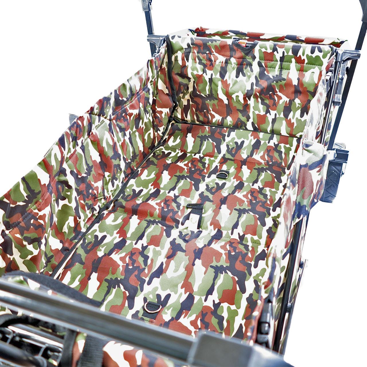 B-WARE FUXTEC Bollerwagen FX-BW100 ARMY - Image 4