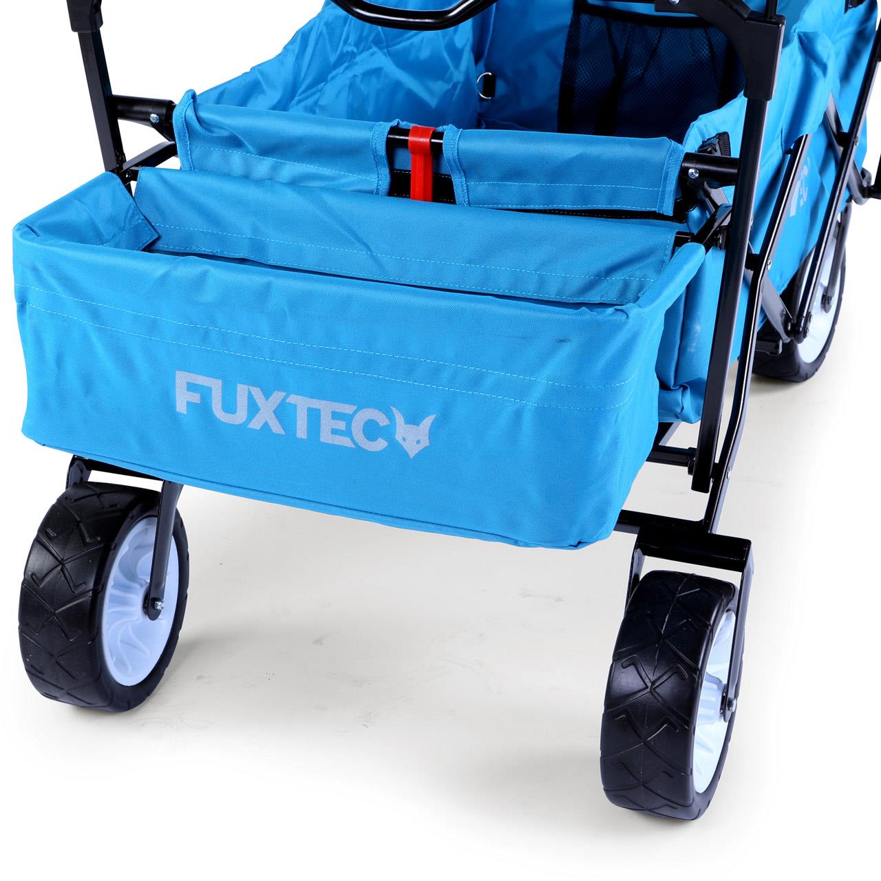 B-WARE FUXTEC Bollerwagen  FX-BW100 TÜRKISBLAU - Image 11